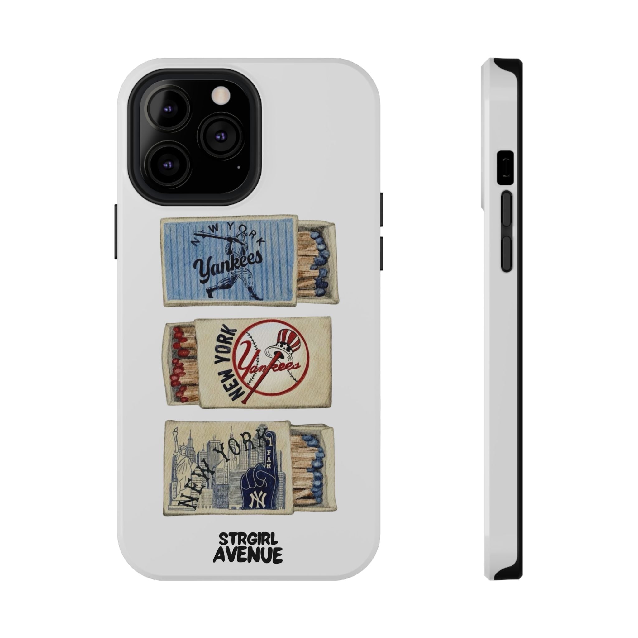 “Yankees match” protective phone case