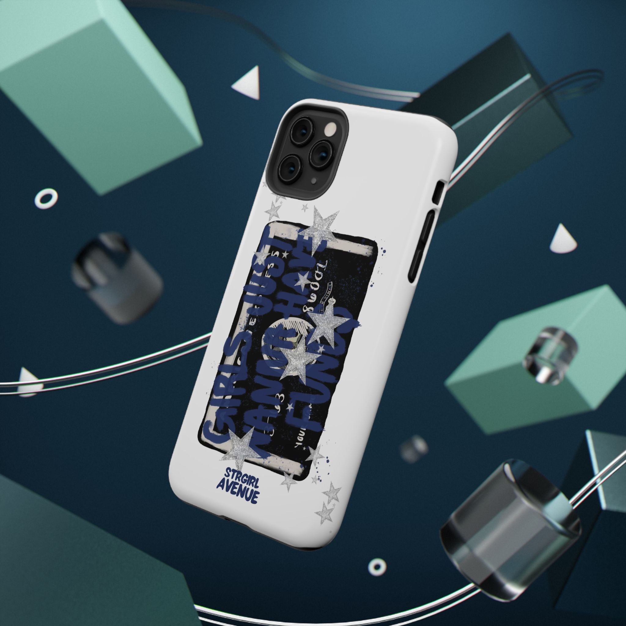 “wanna have funds” protective phone case