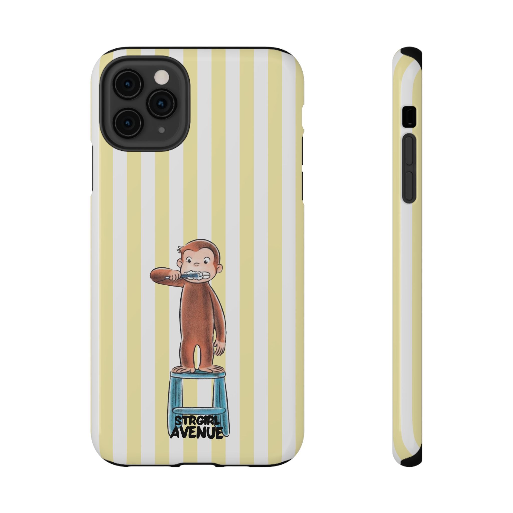 “curious George 3” protective phone case