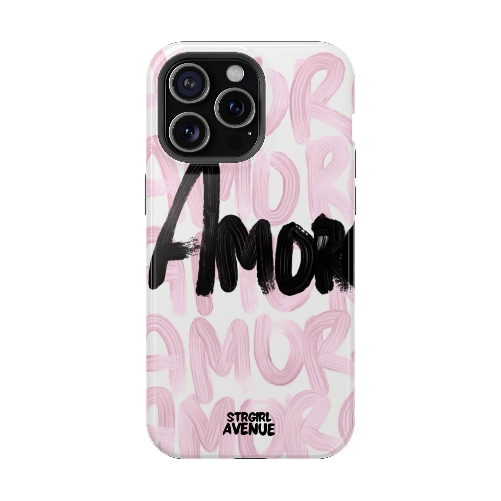 “amore” protective phone case