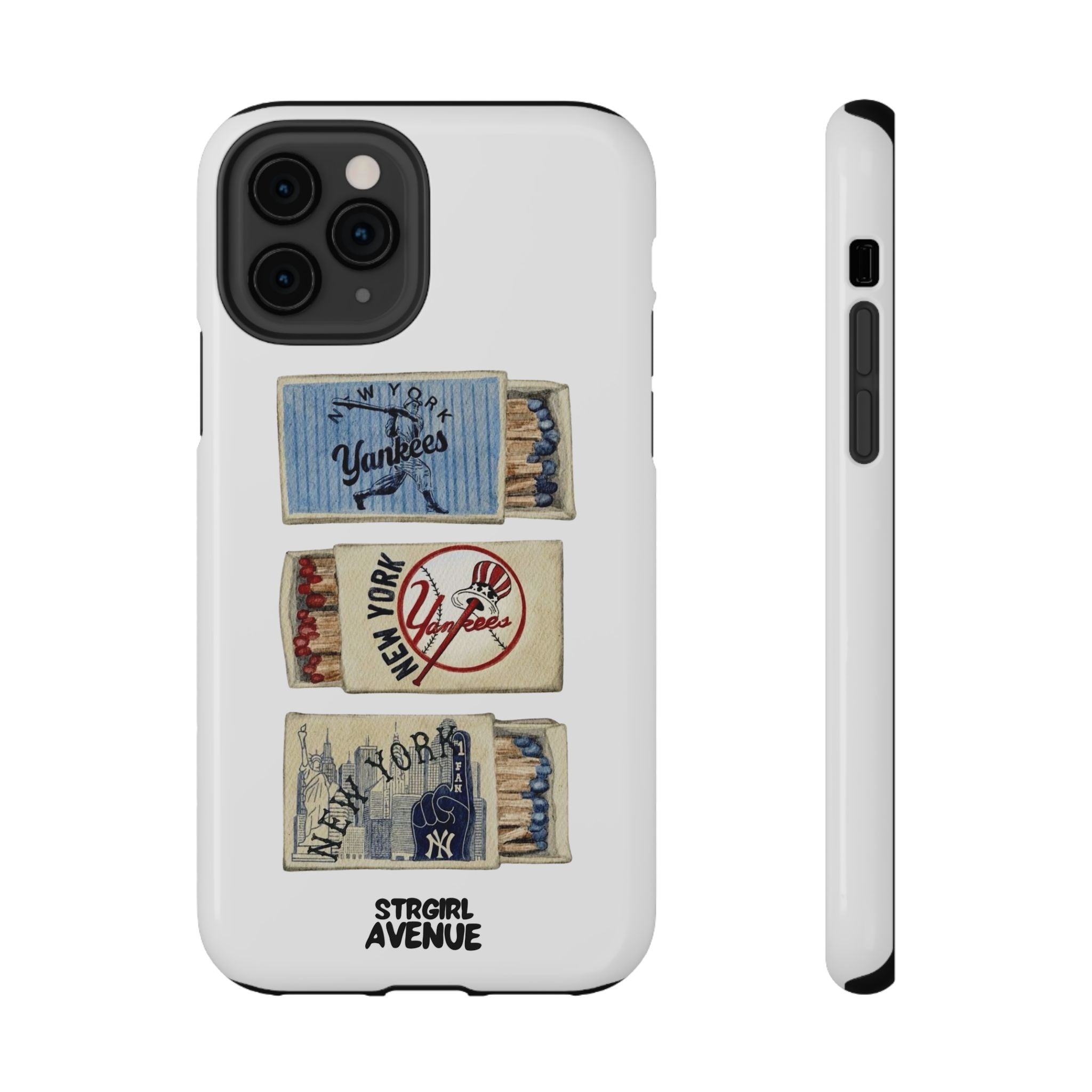 “Yankees match” protective phone case
