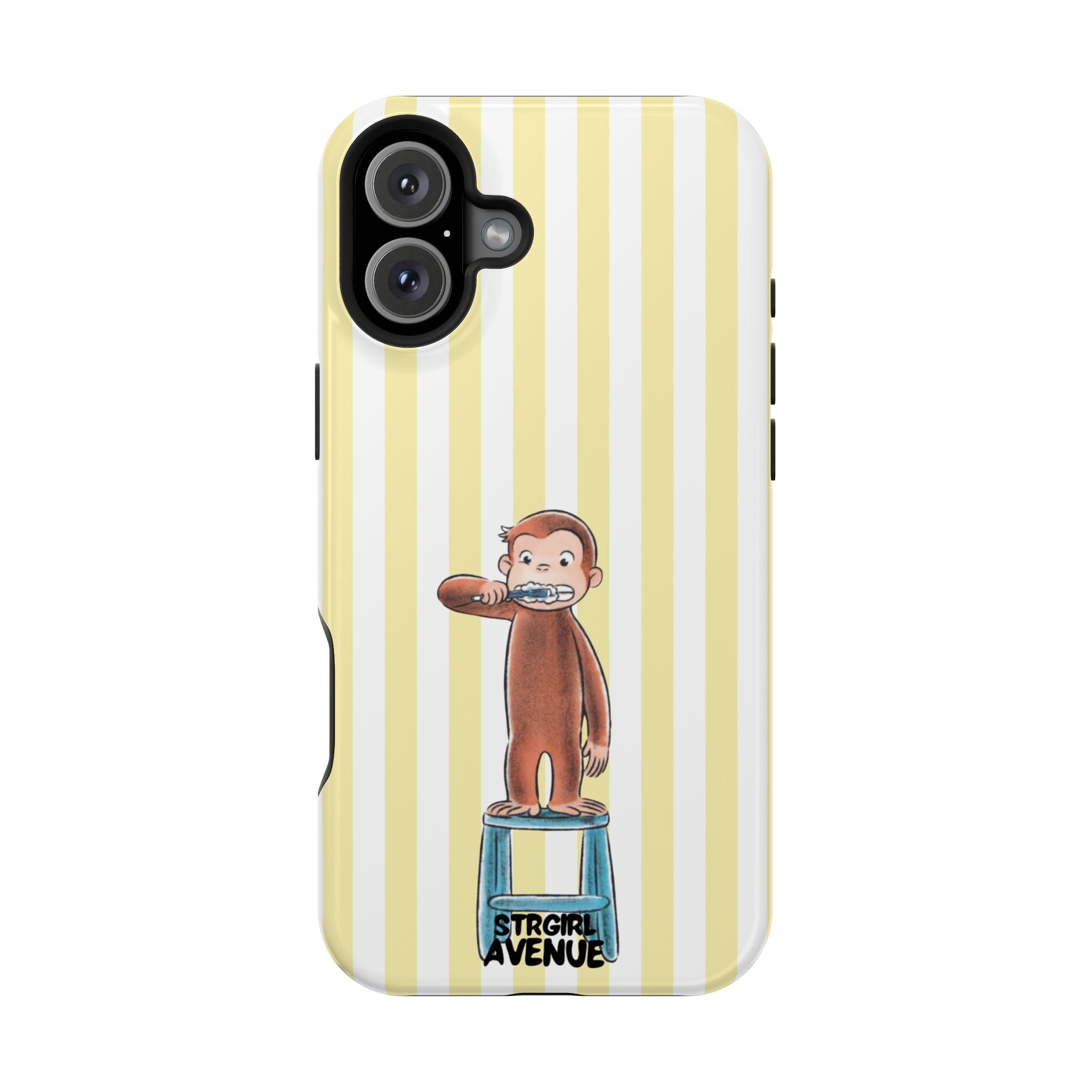 “curious George 3” protective phone case