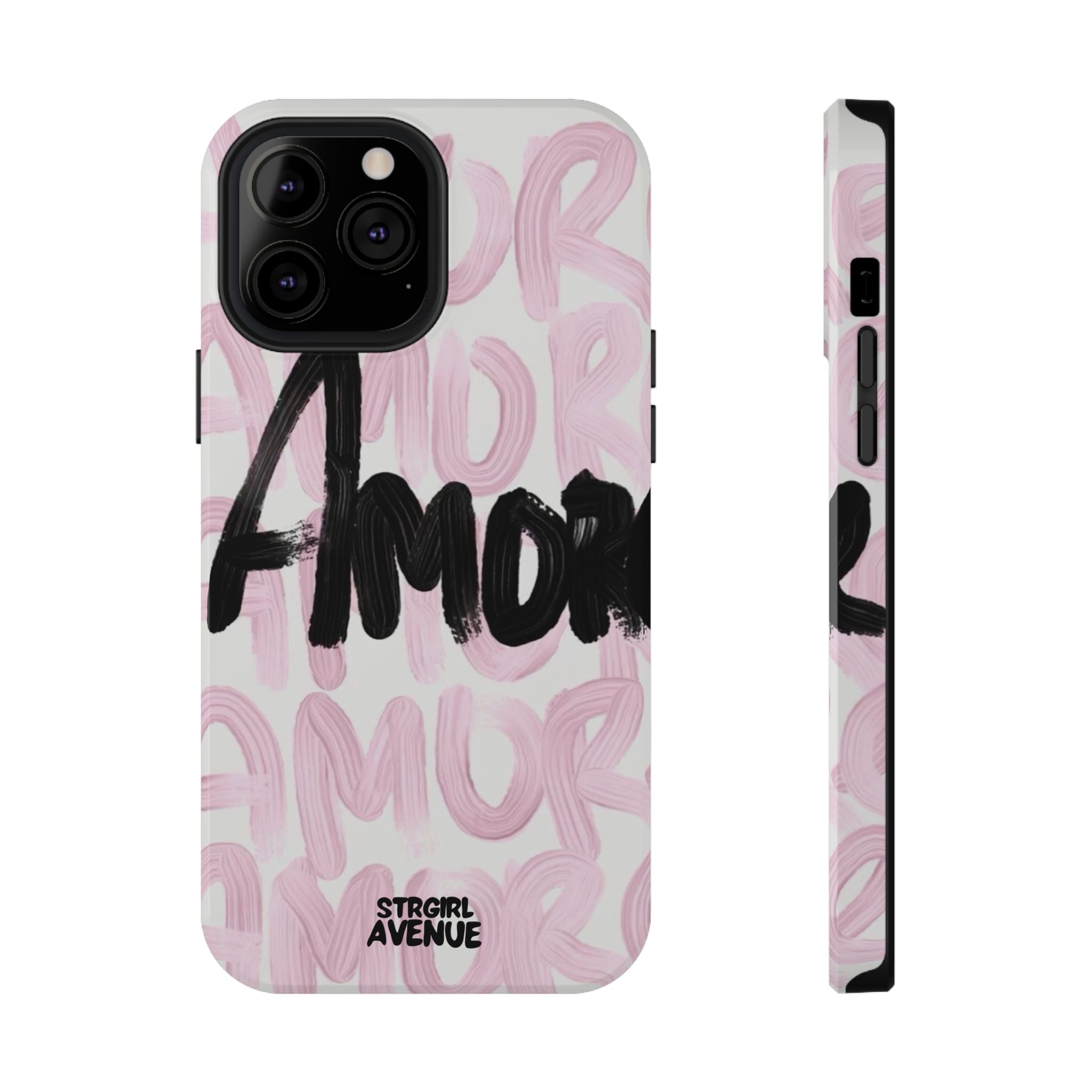 “amore” protective phone case