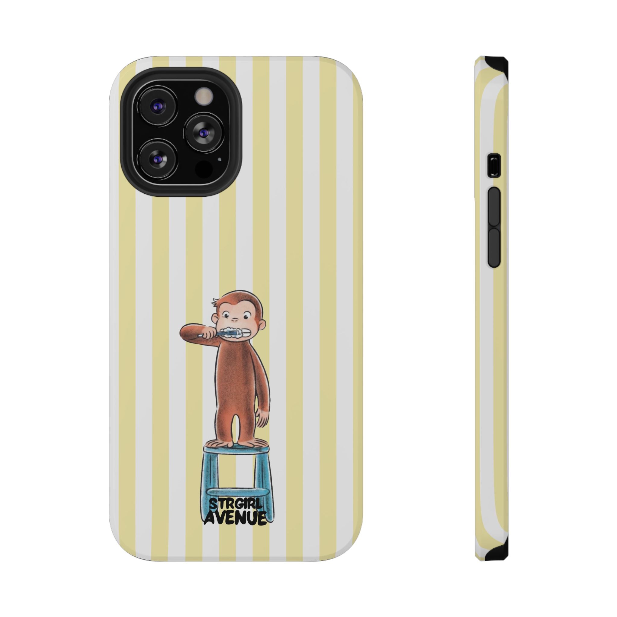 “curious George 3” protective phone case