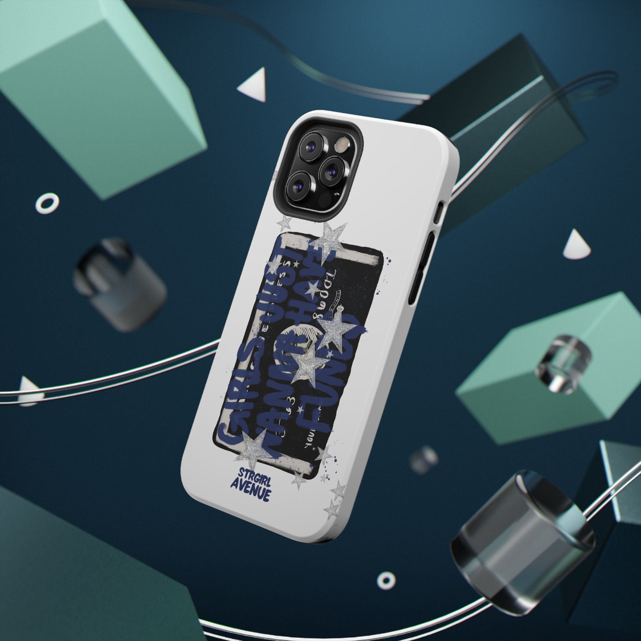 “wanna have funds” protective phone case