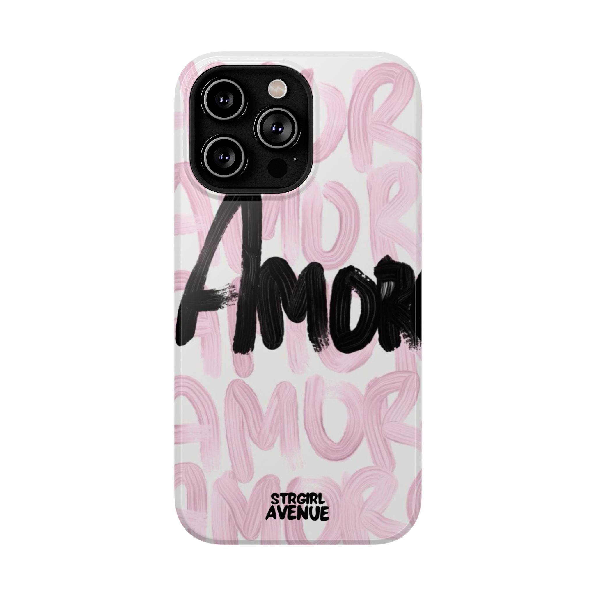 “amore” protective phone case