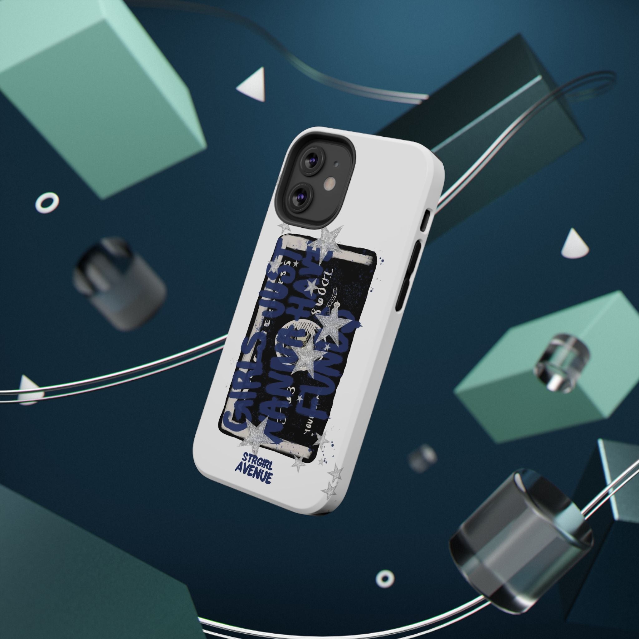 “wanna have funds” protective phone case