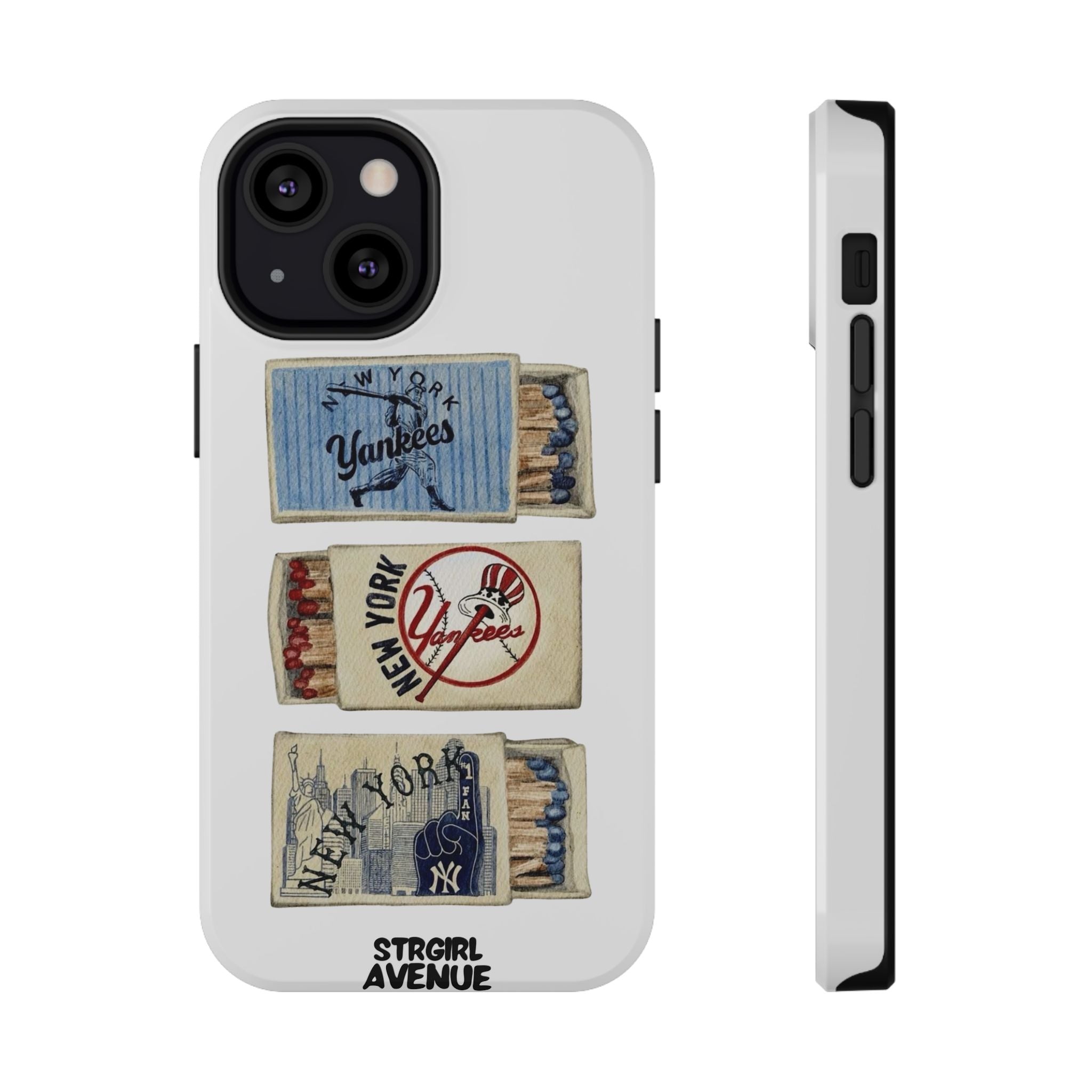 “Yankees match” protective phone case