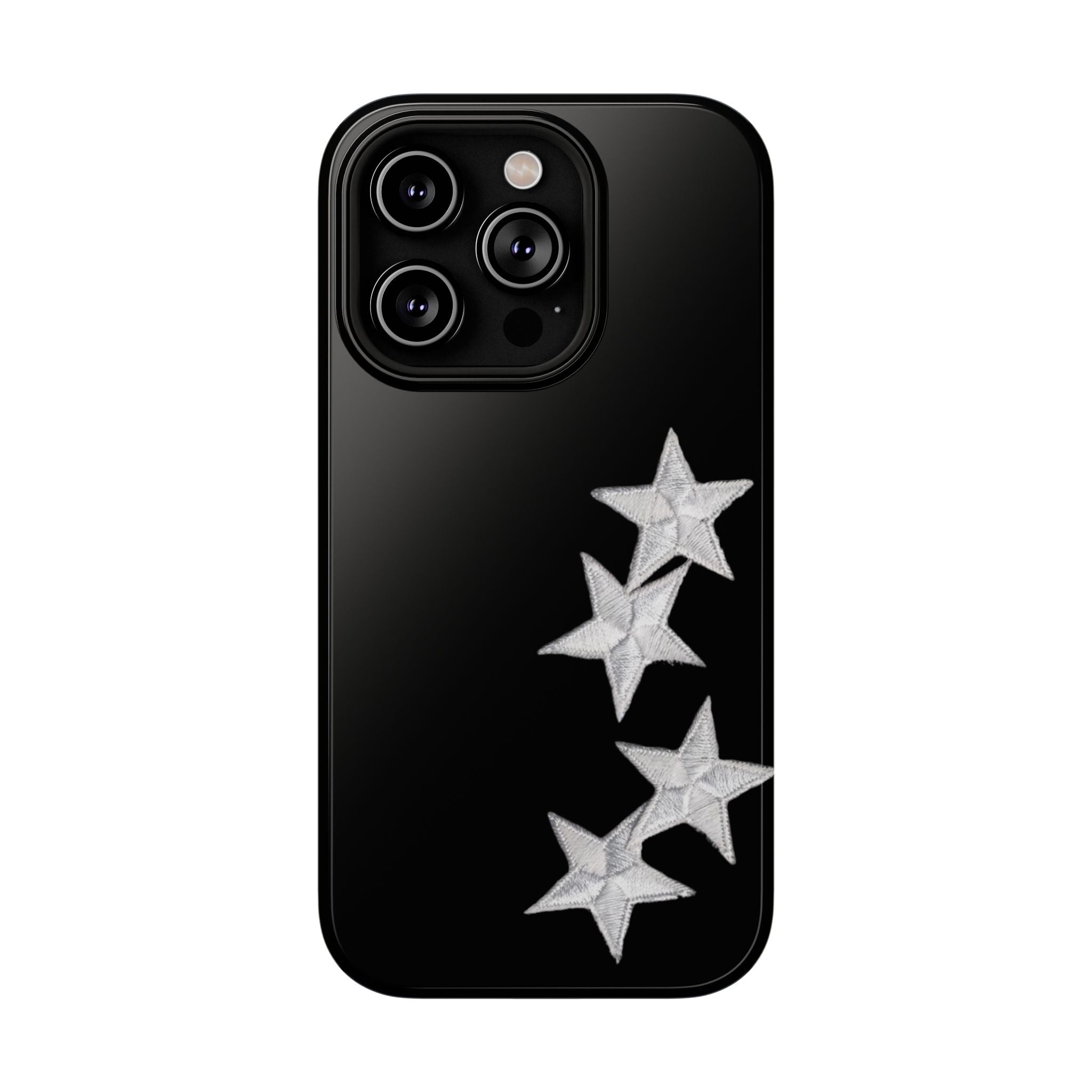 “silver stars” protective phone case