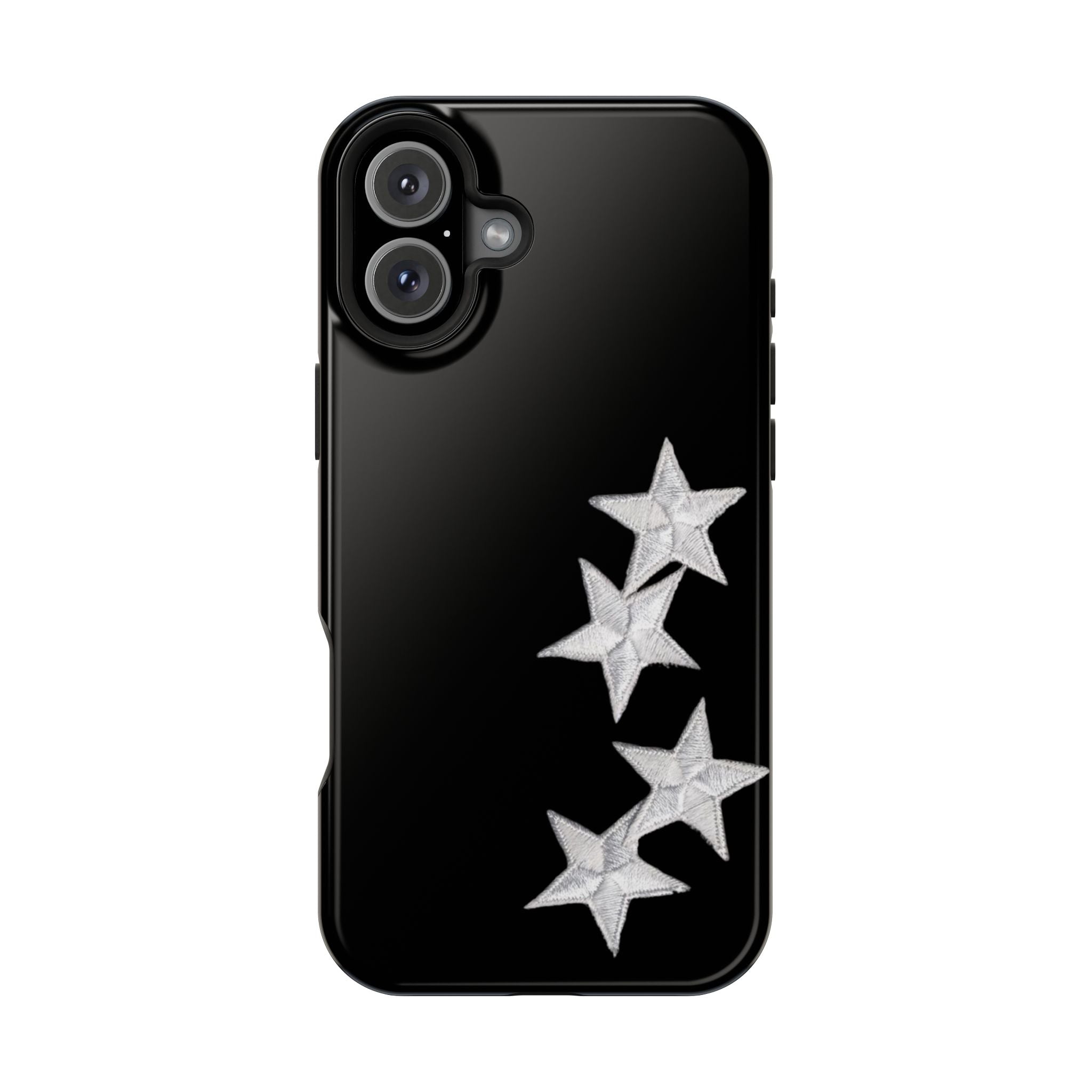 “silver stars” protective phone case
