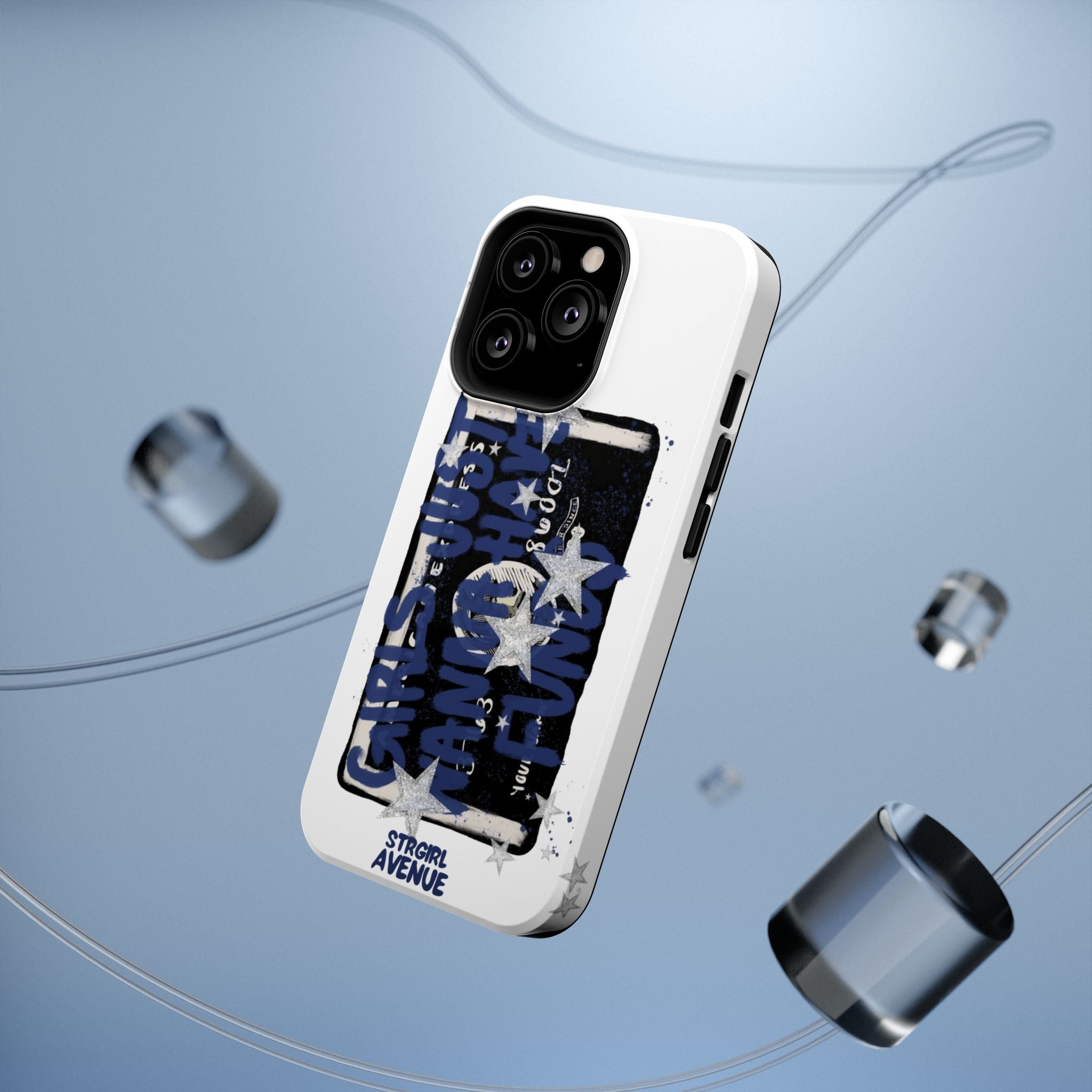 “wanna have funds” protective phone case