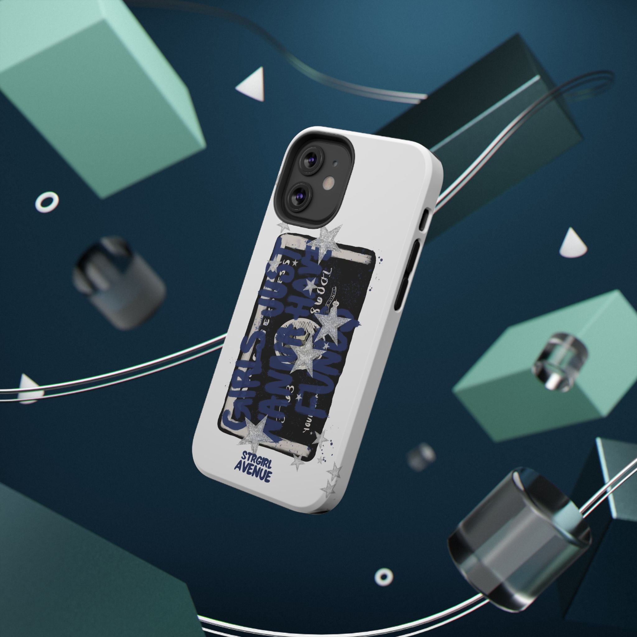 “wanna have funds” protective phone case