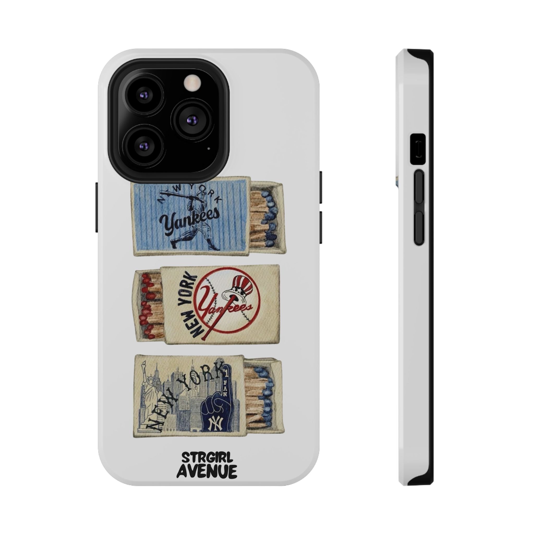 “Yankees match” protective phone case