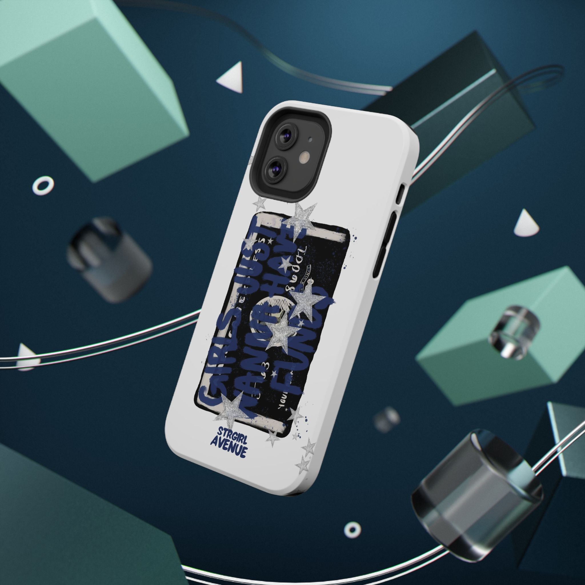 “wanna have funds” protective phone case