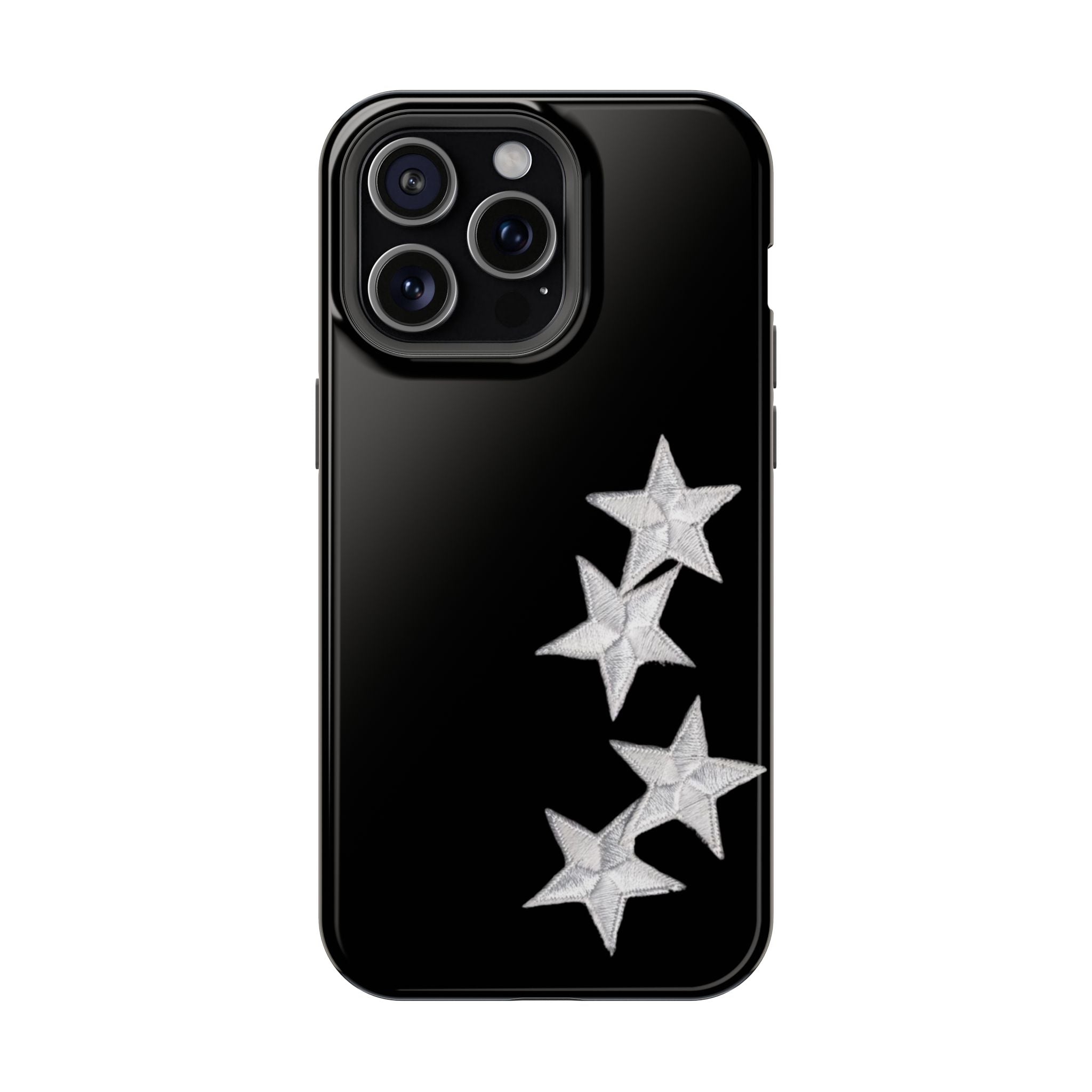 “silver stars” protective phone case
