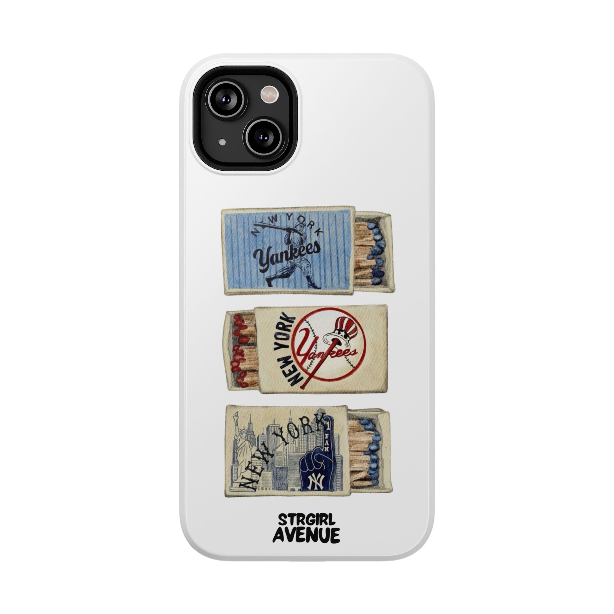 “Yankees match” protective phone case