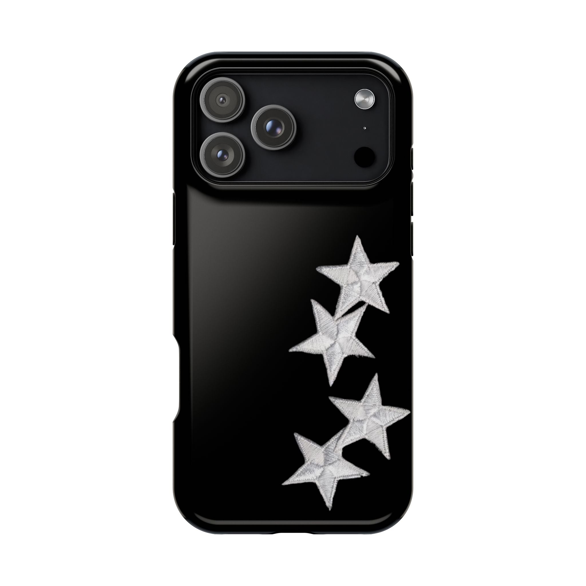 “silver stars” protective phone case