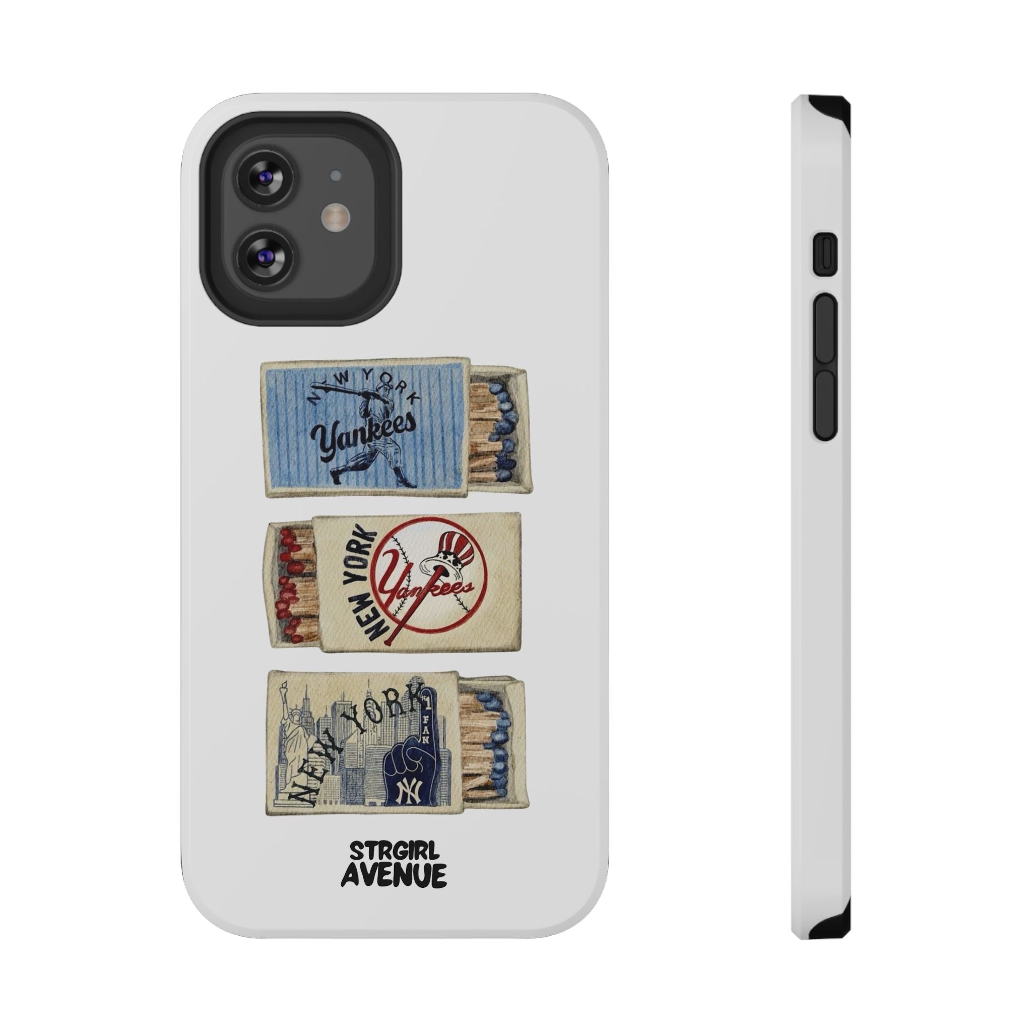 “Yankees match” protective phone case