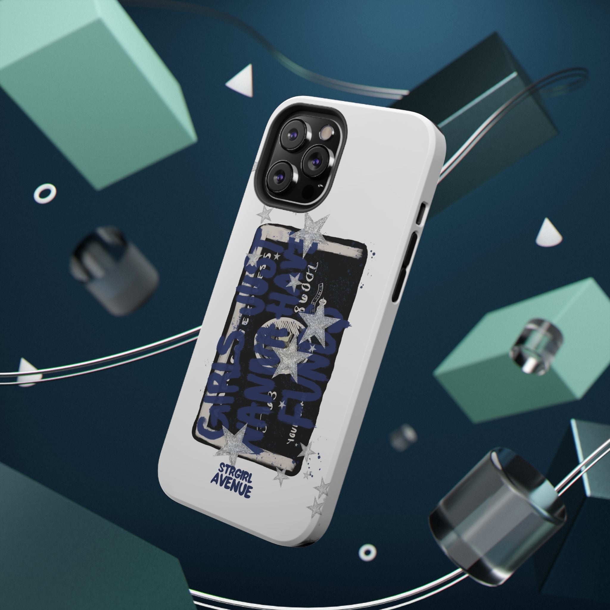 “wanna have funds” protective phone case