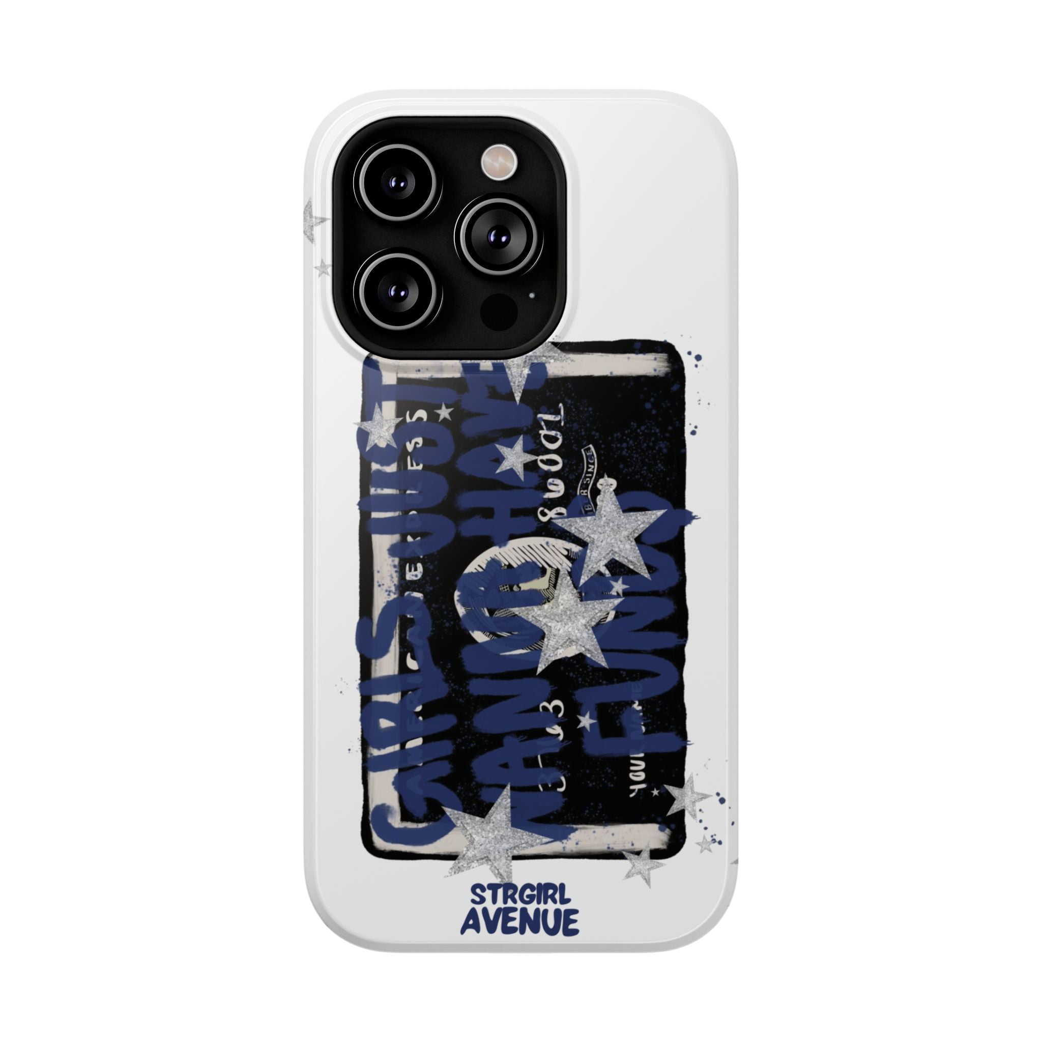 “wanna have funds” protective phone case