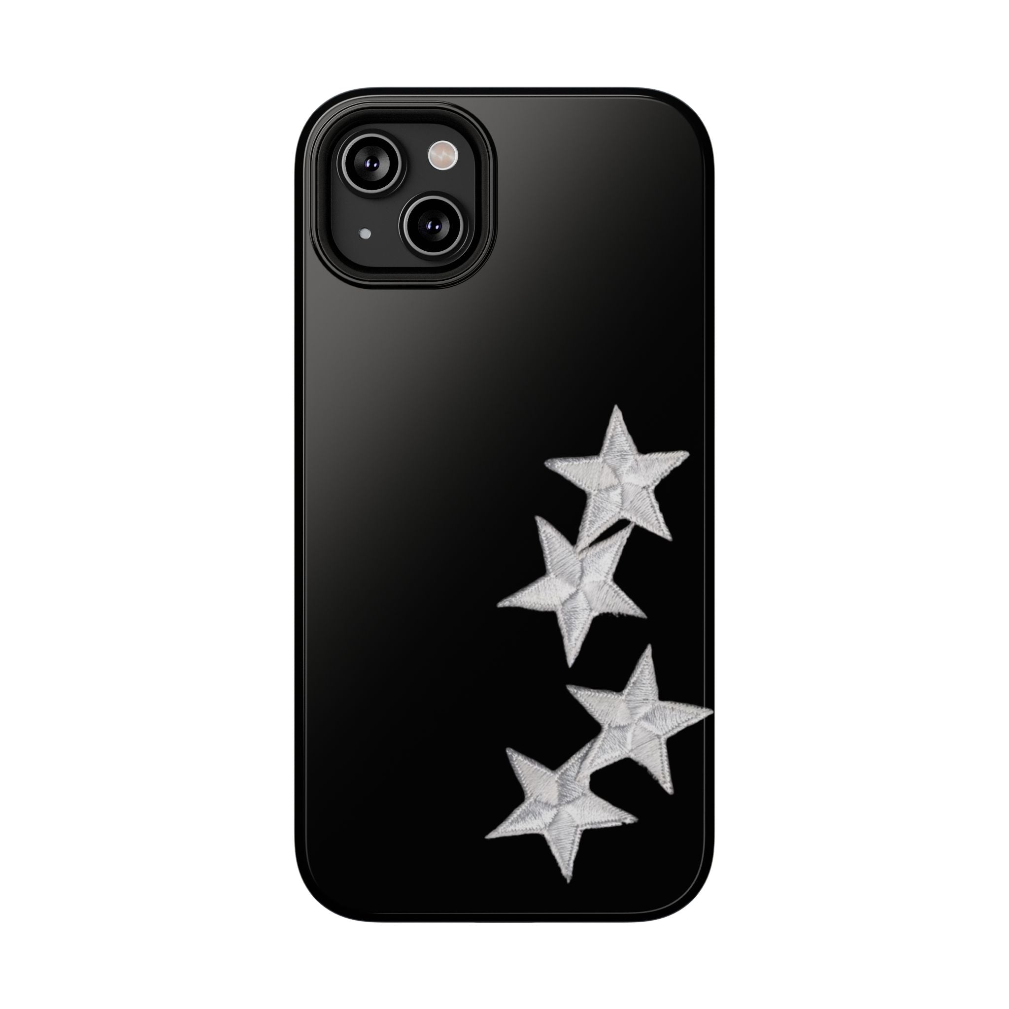 “silver stars” protective phone case