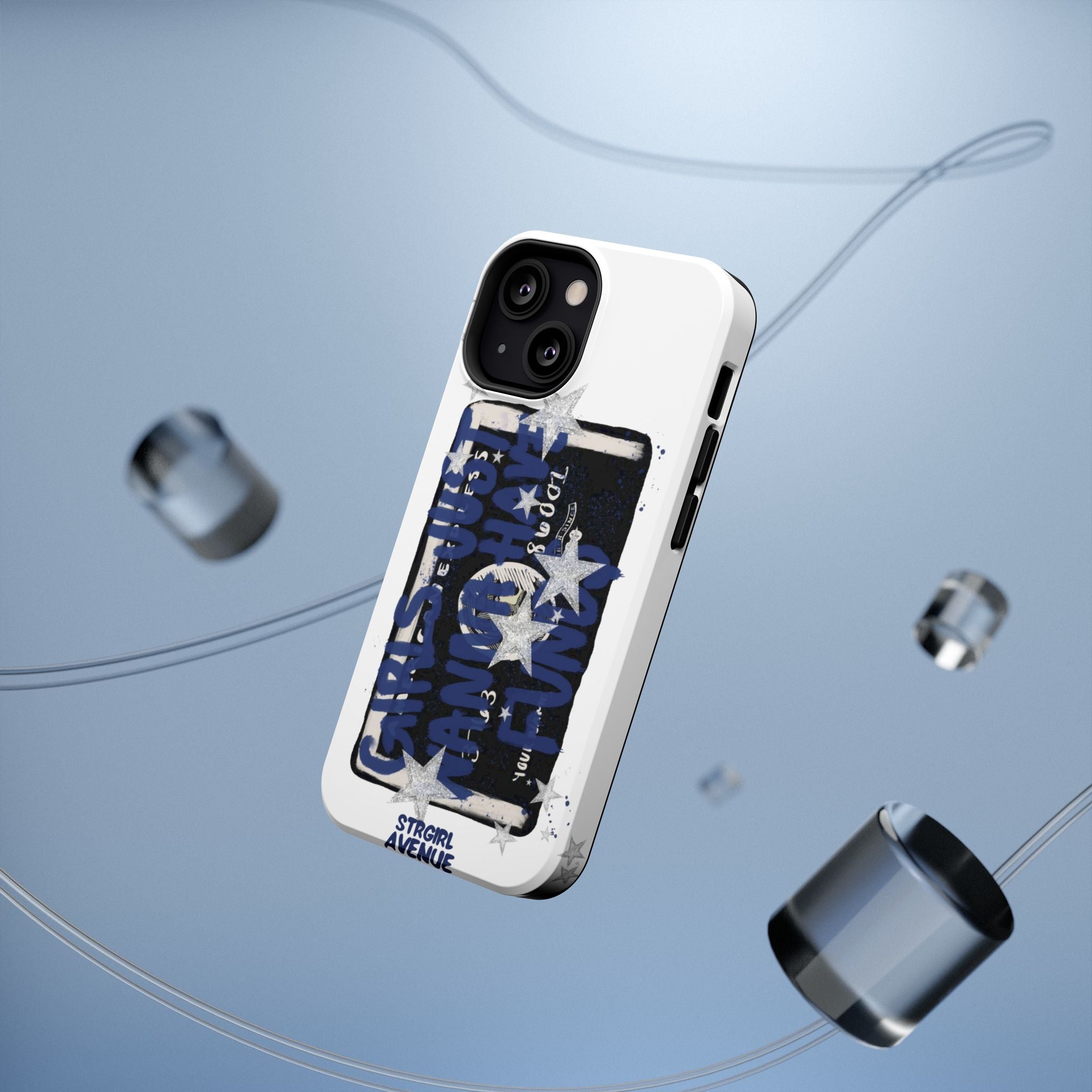 “wanna have funds” protective phone case