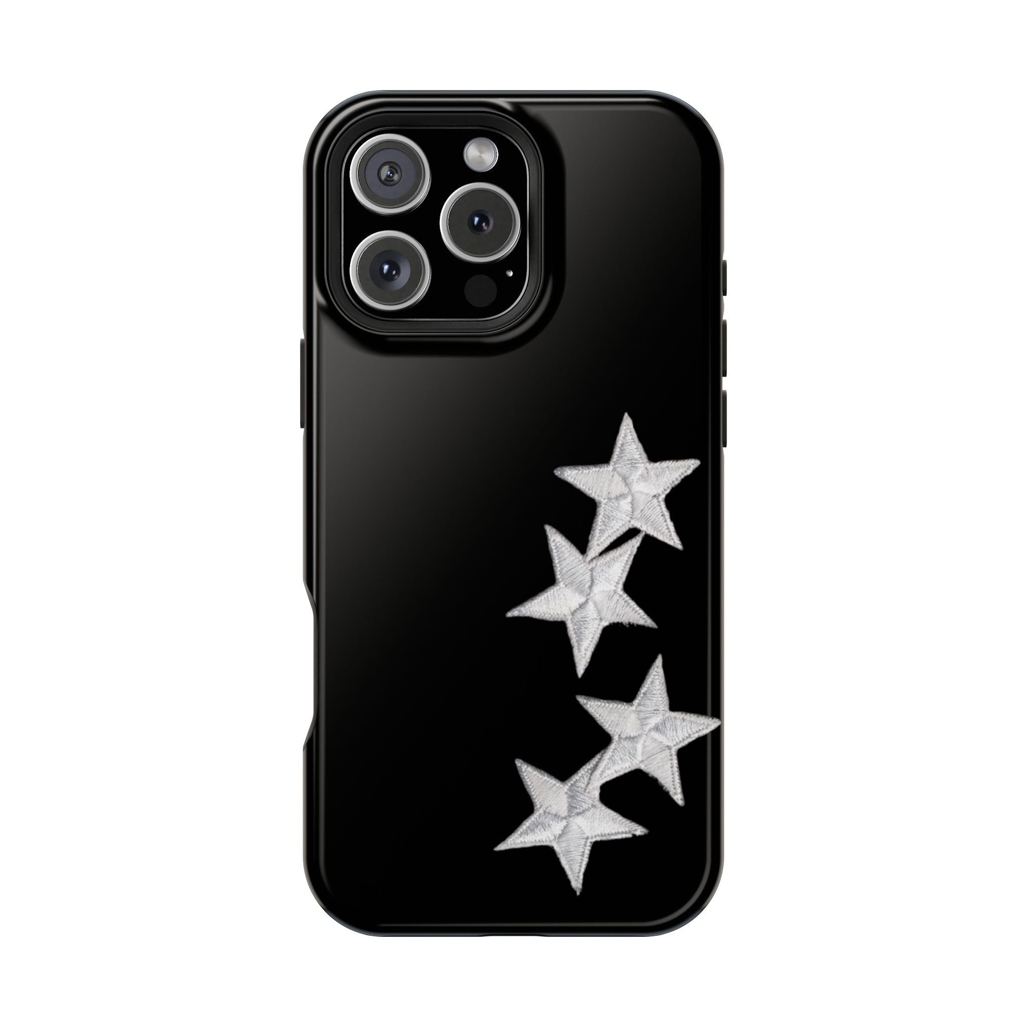 “silver stars” protective phone case