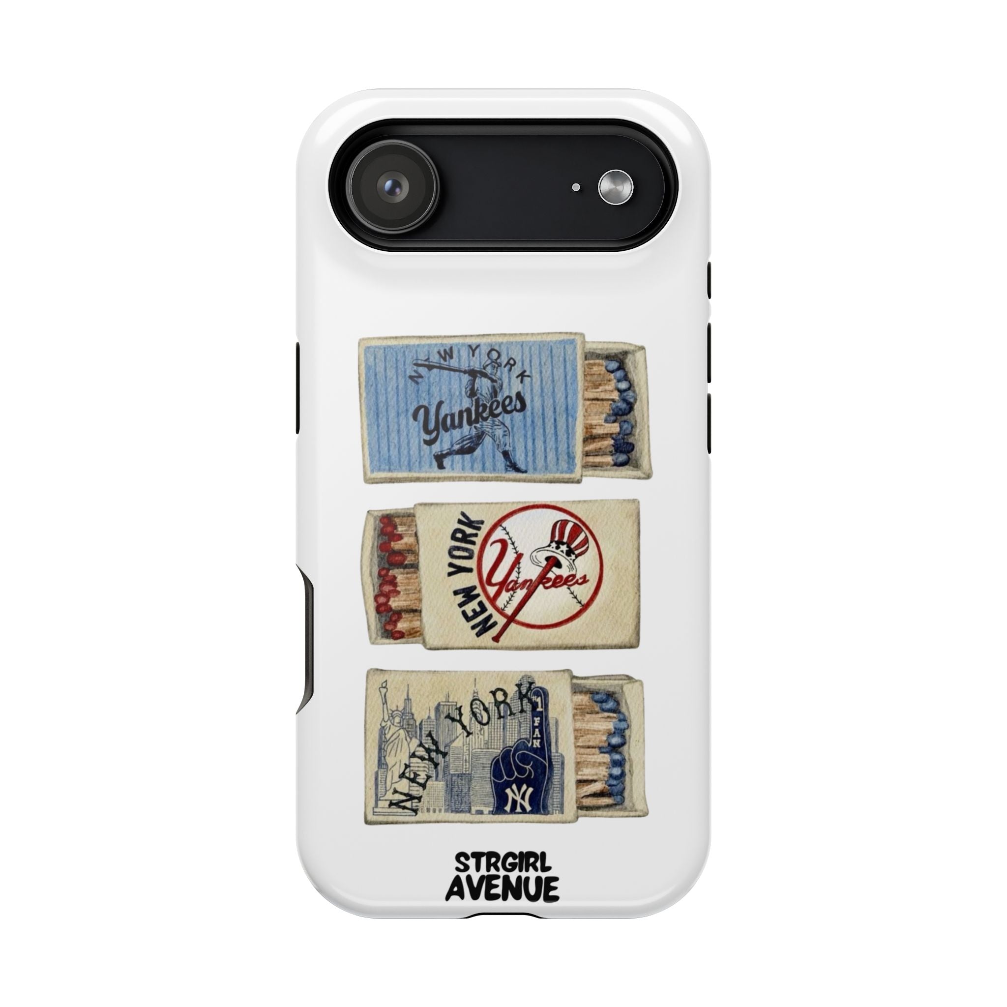 “Yankees match” protective phone case