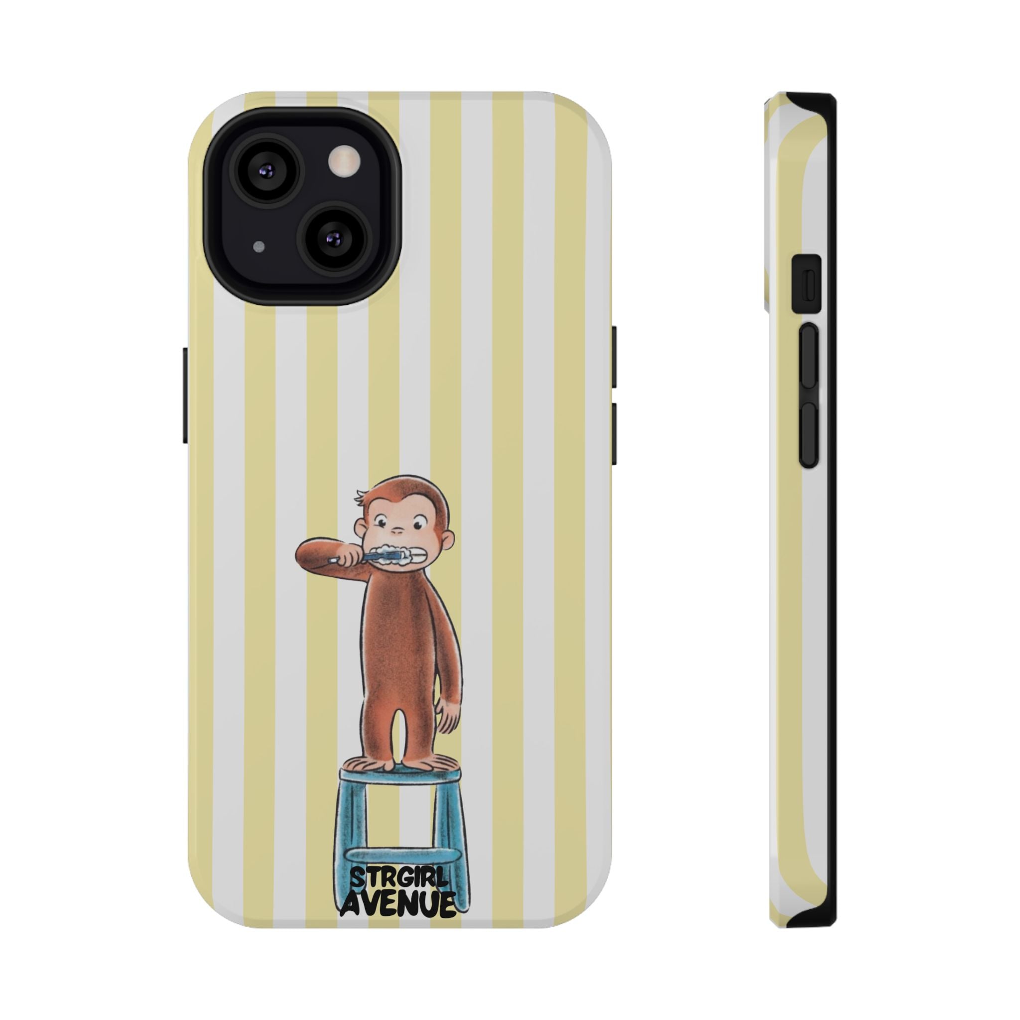 “curious George 3” protective phone case