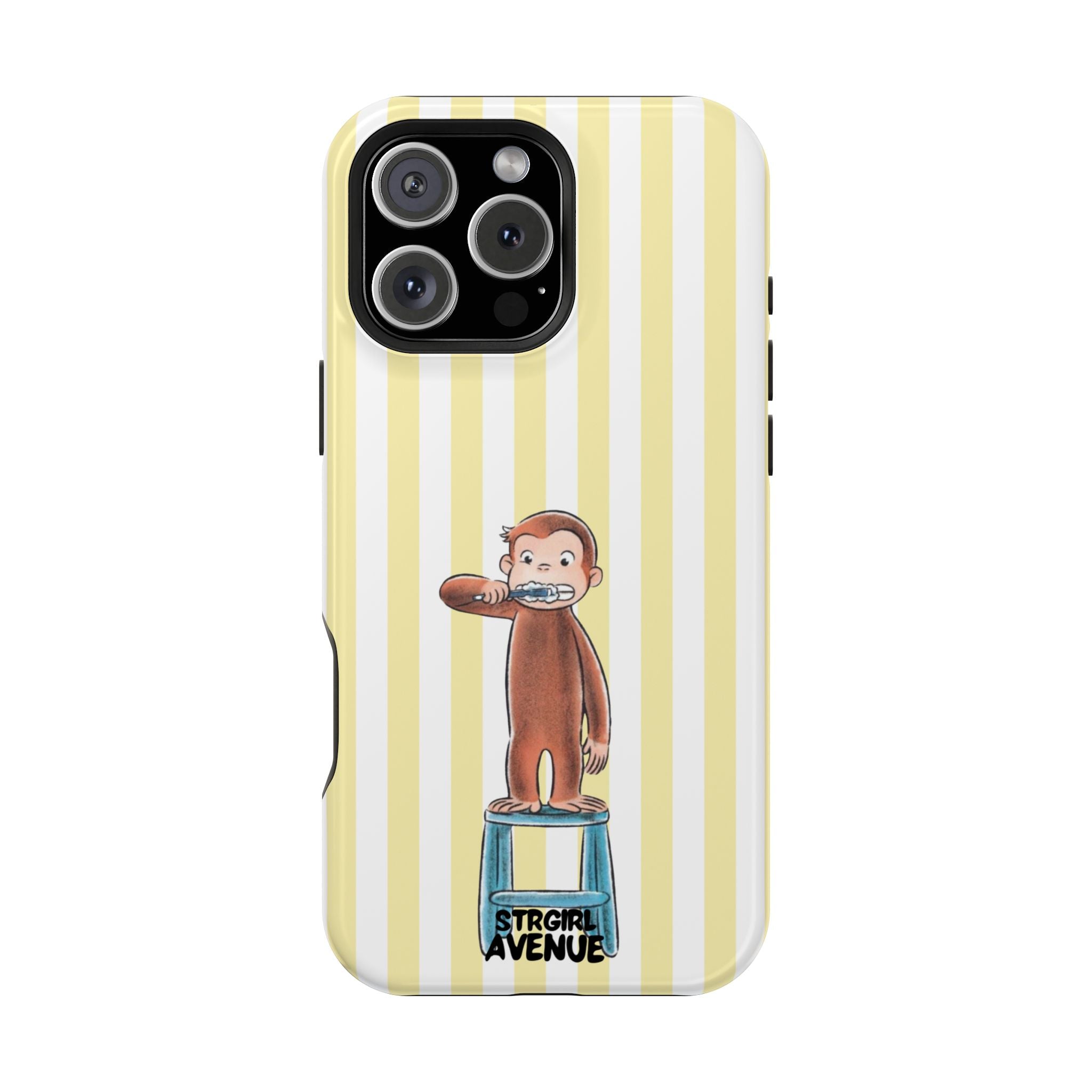 “curious George 3” protective phone case
