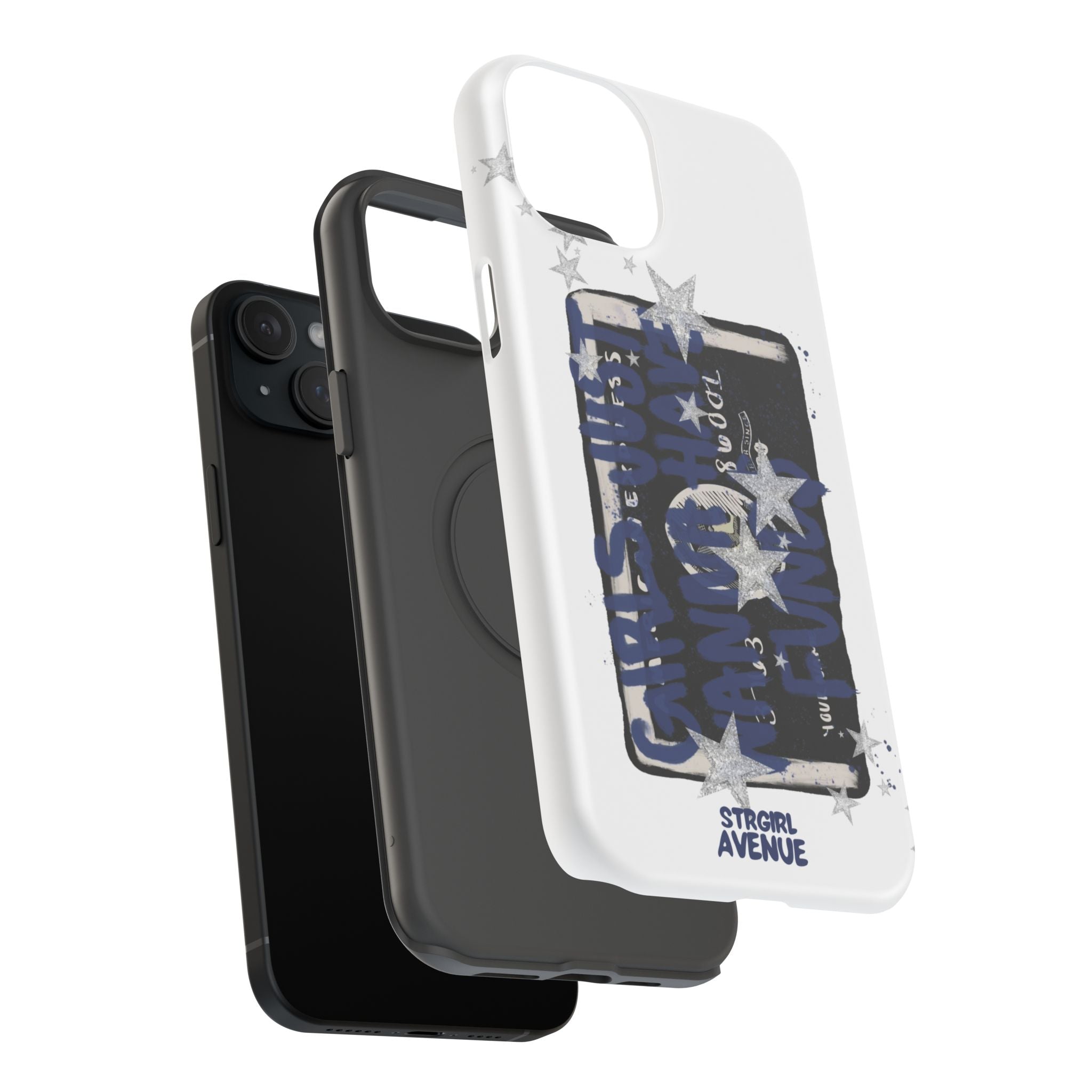 “wanna have funds” protective phone case