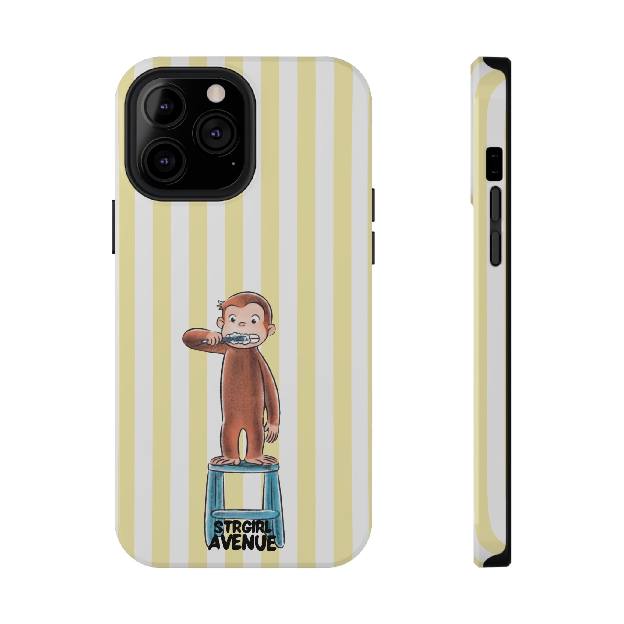 “curious George 3” protective phone case