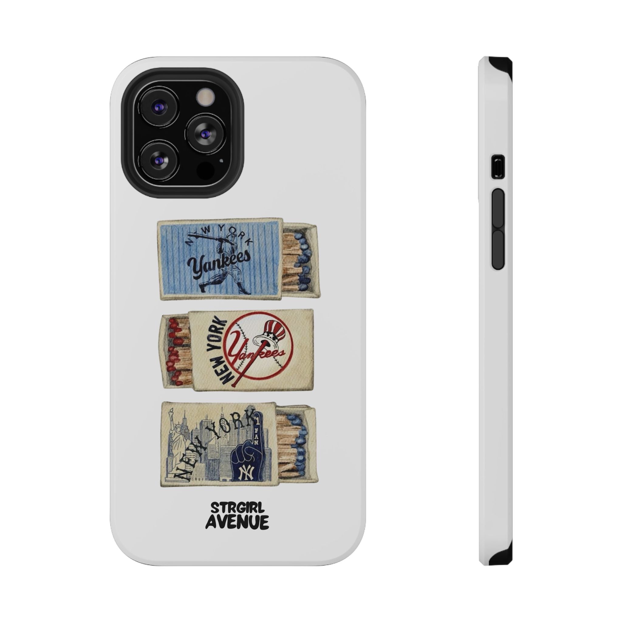 “Yankees match” protective phone case