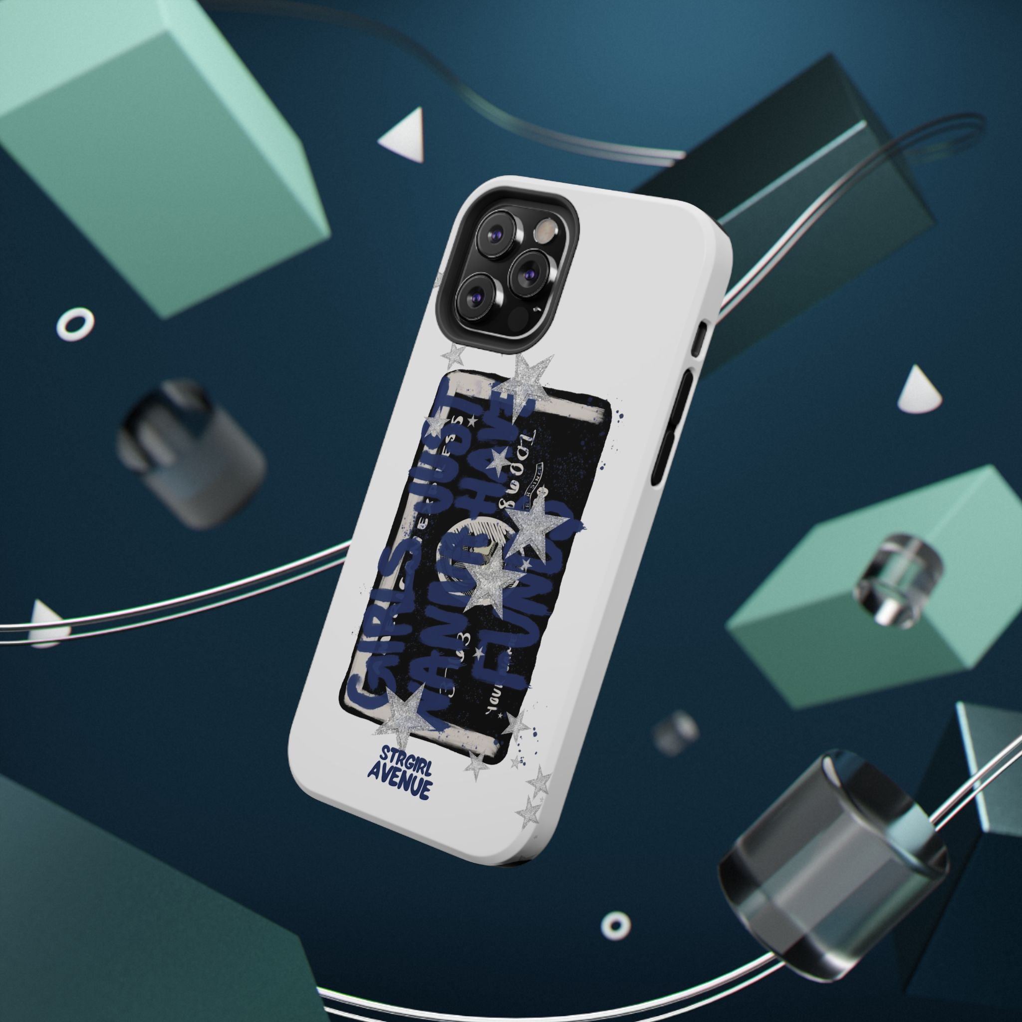 “wanna have funds” protective phone case