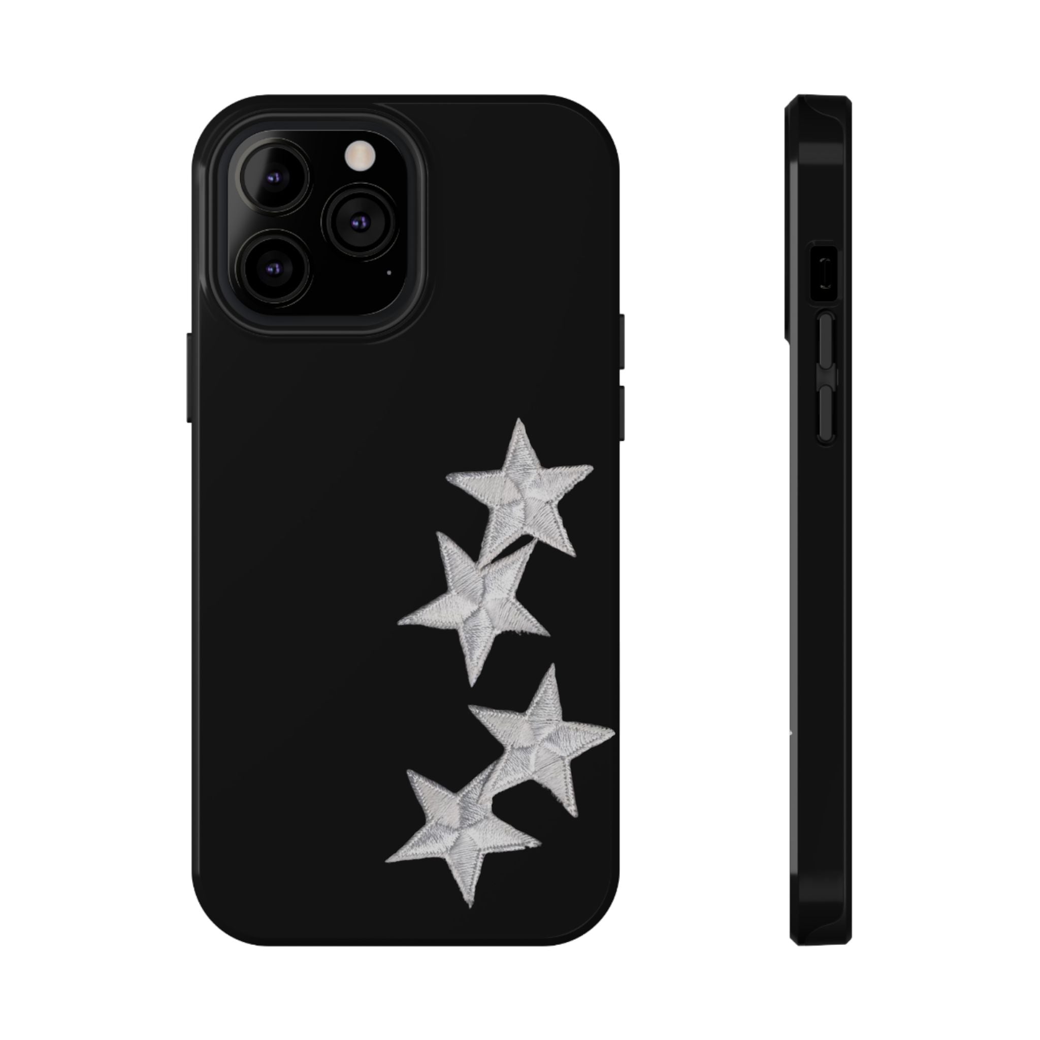 “silver stars” protective phone case
