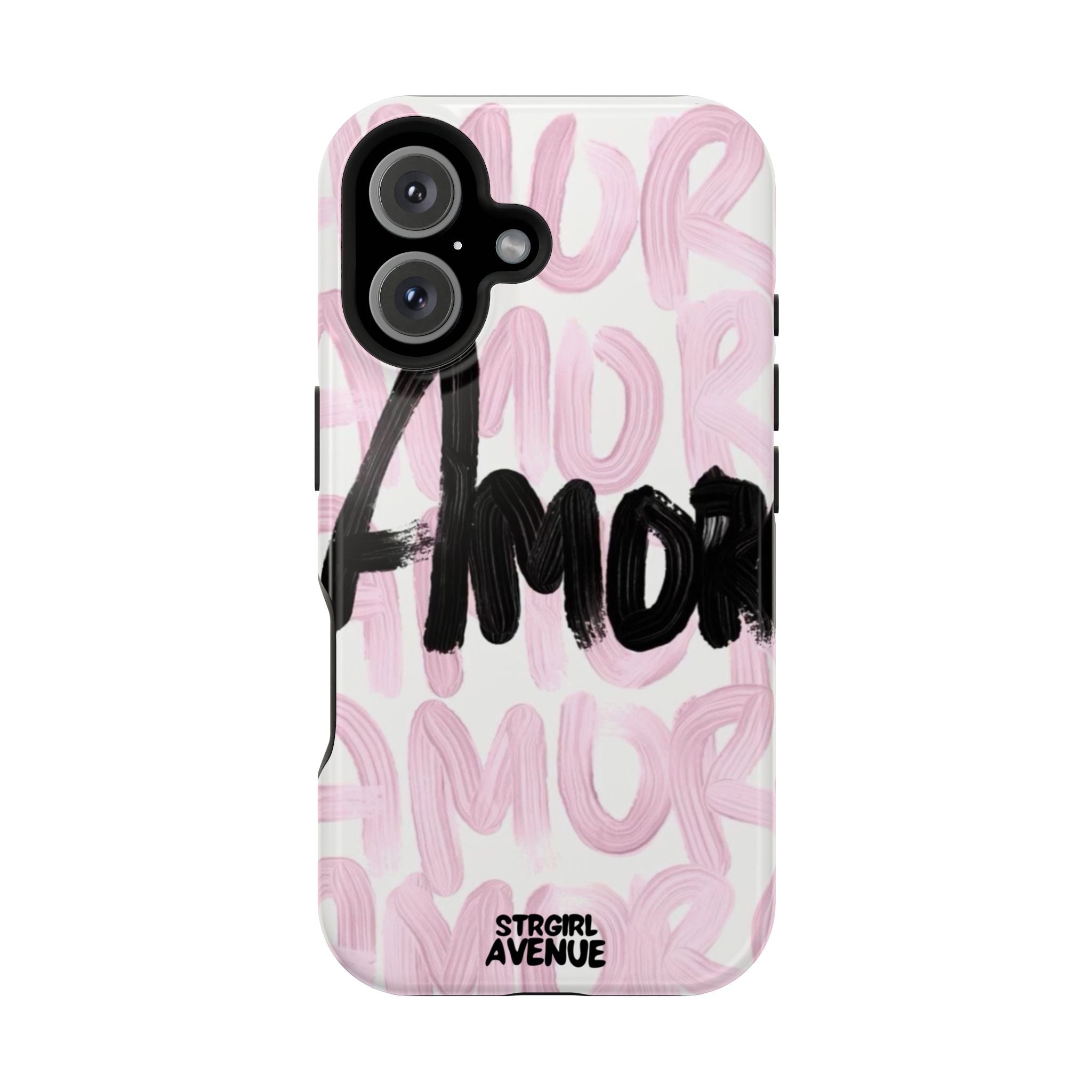 “amore” protective phone case