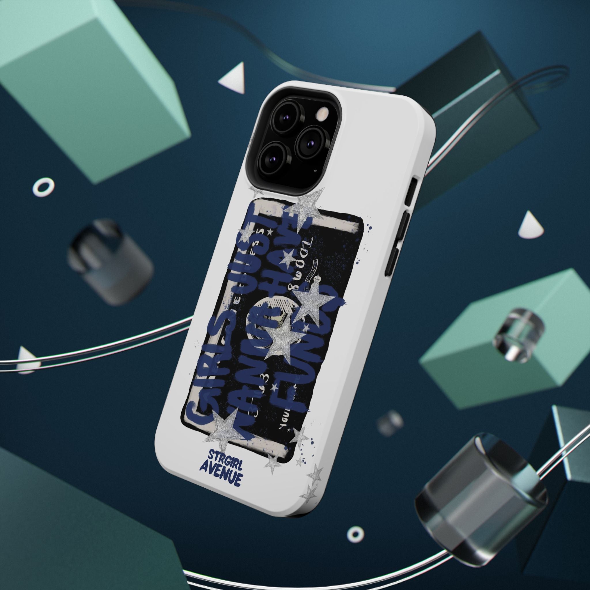 “wanna have funds” protective phone case