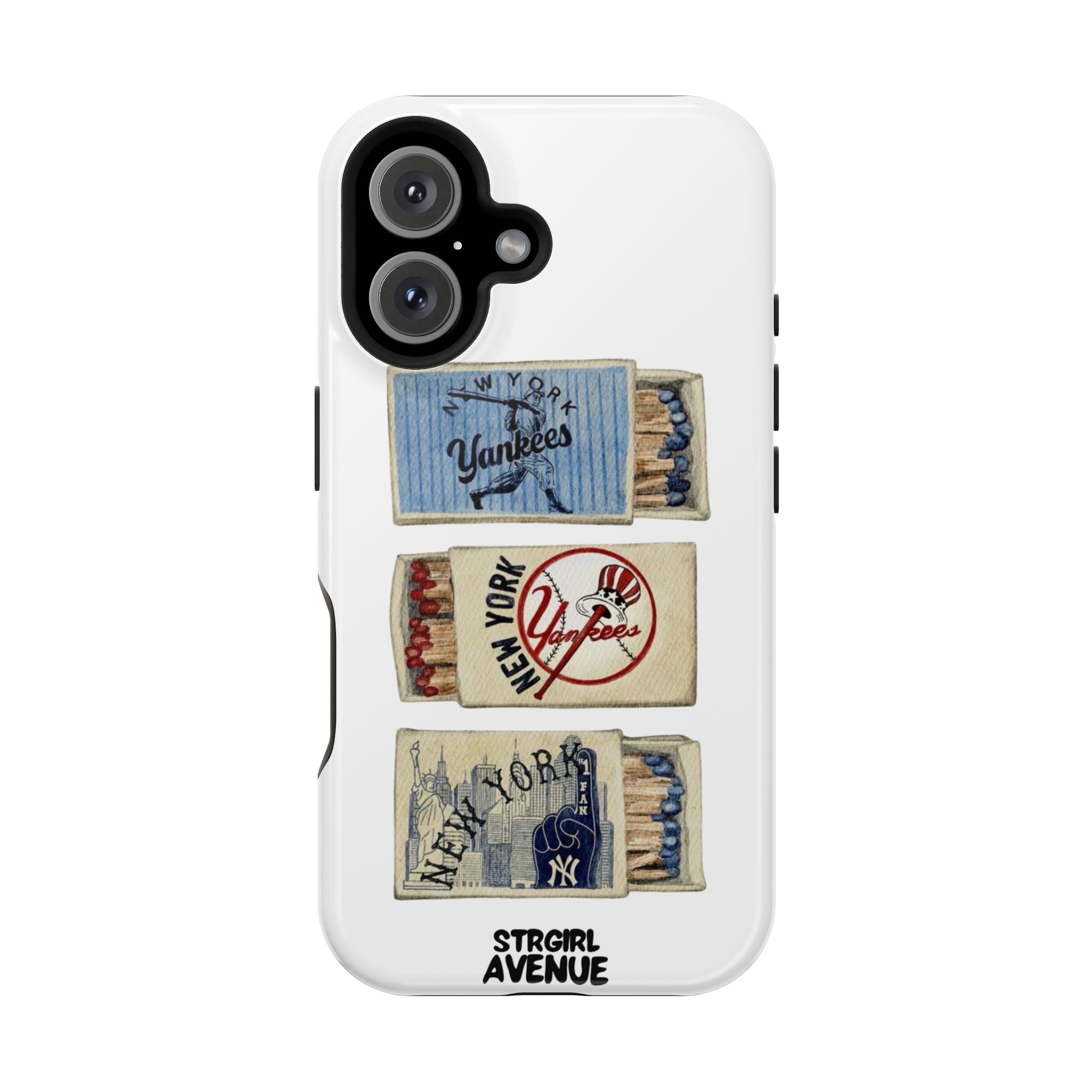 “Yankees match” protective phone case