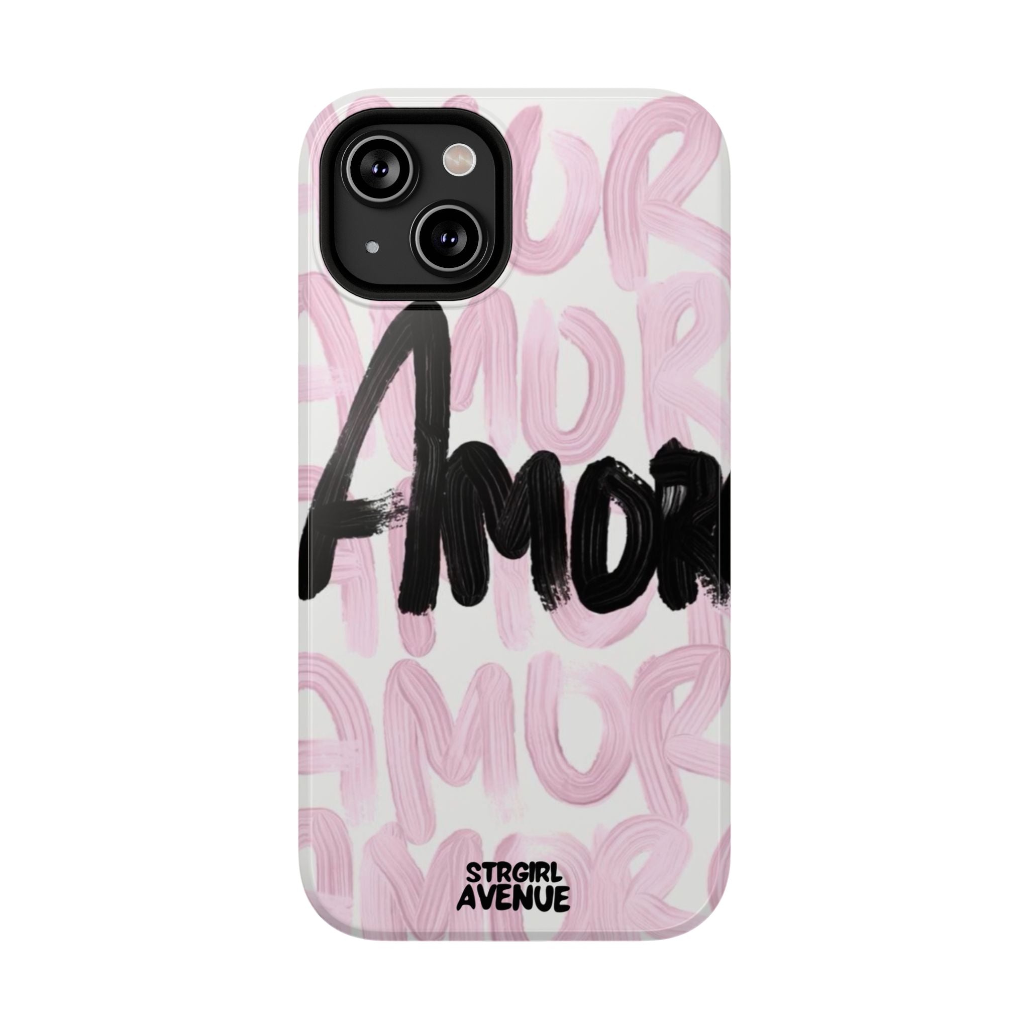 “amore” protective phone case