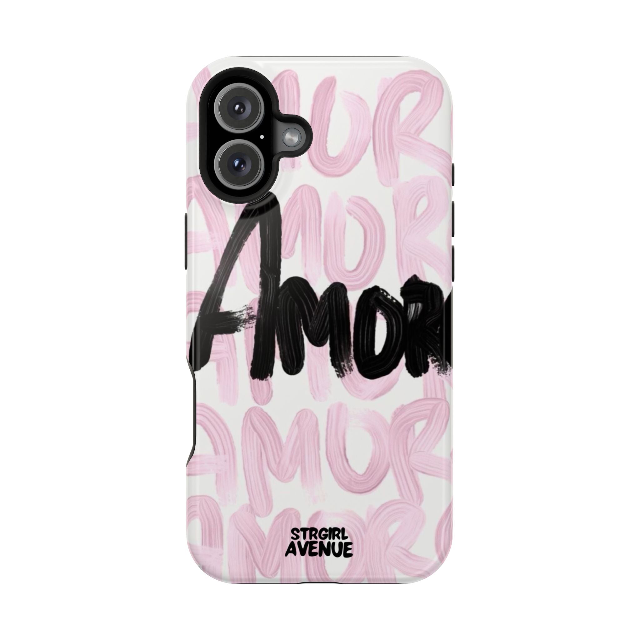 “amore” protective phone case