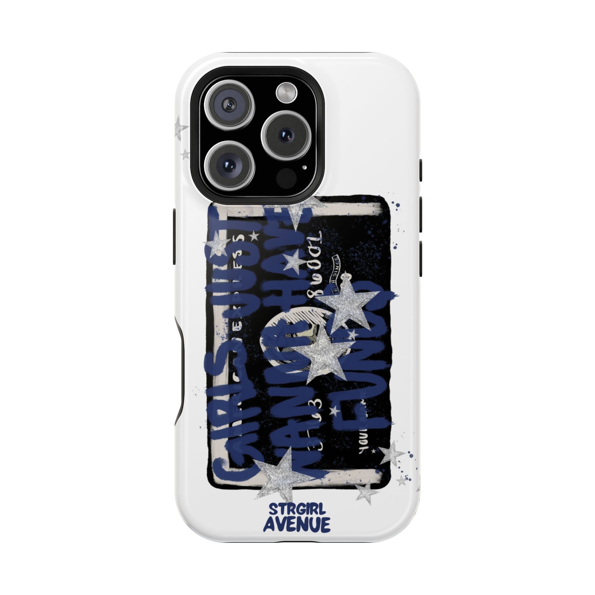 “wanna have funds” protective phone case