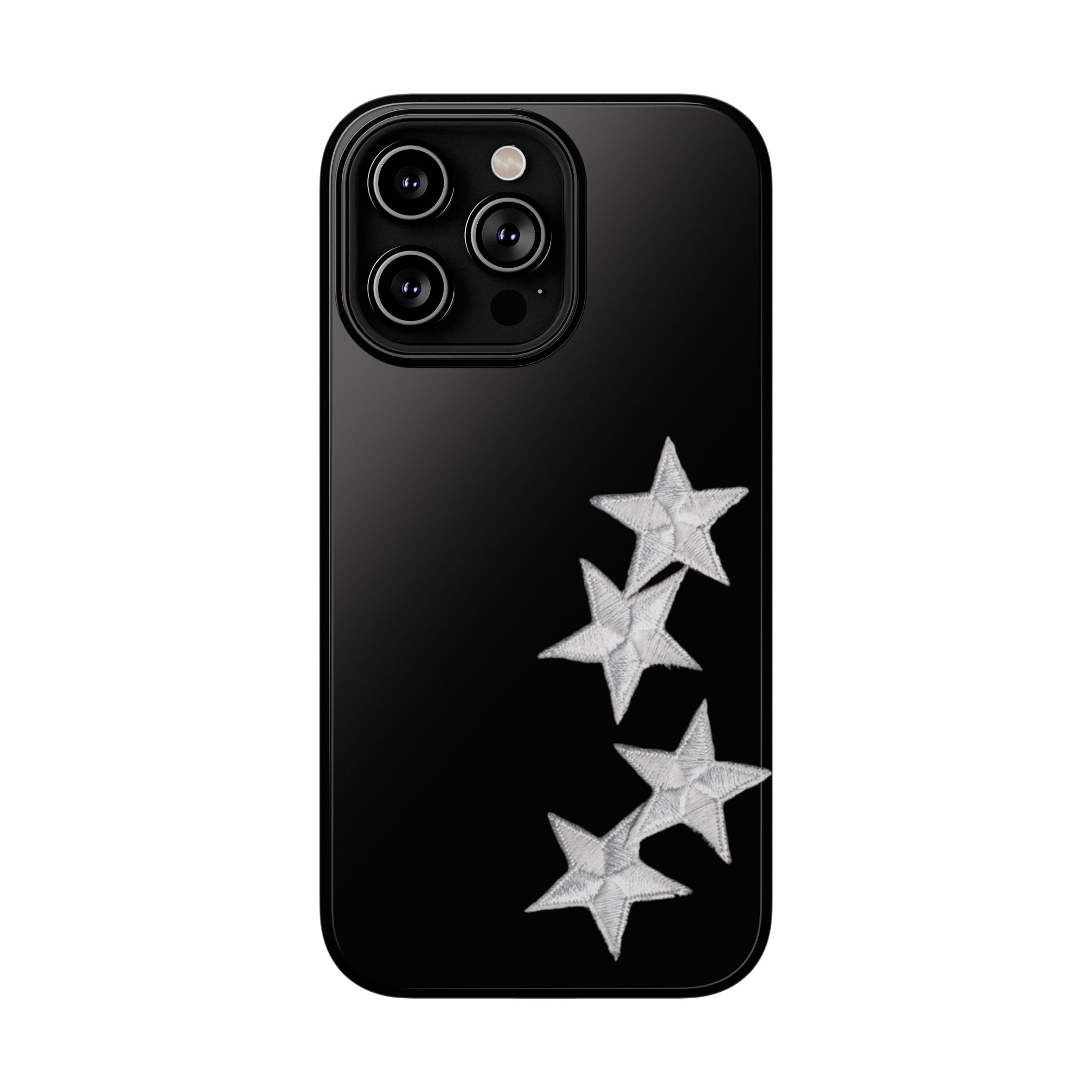 “silver stars” protective phone case