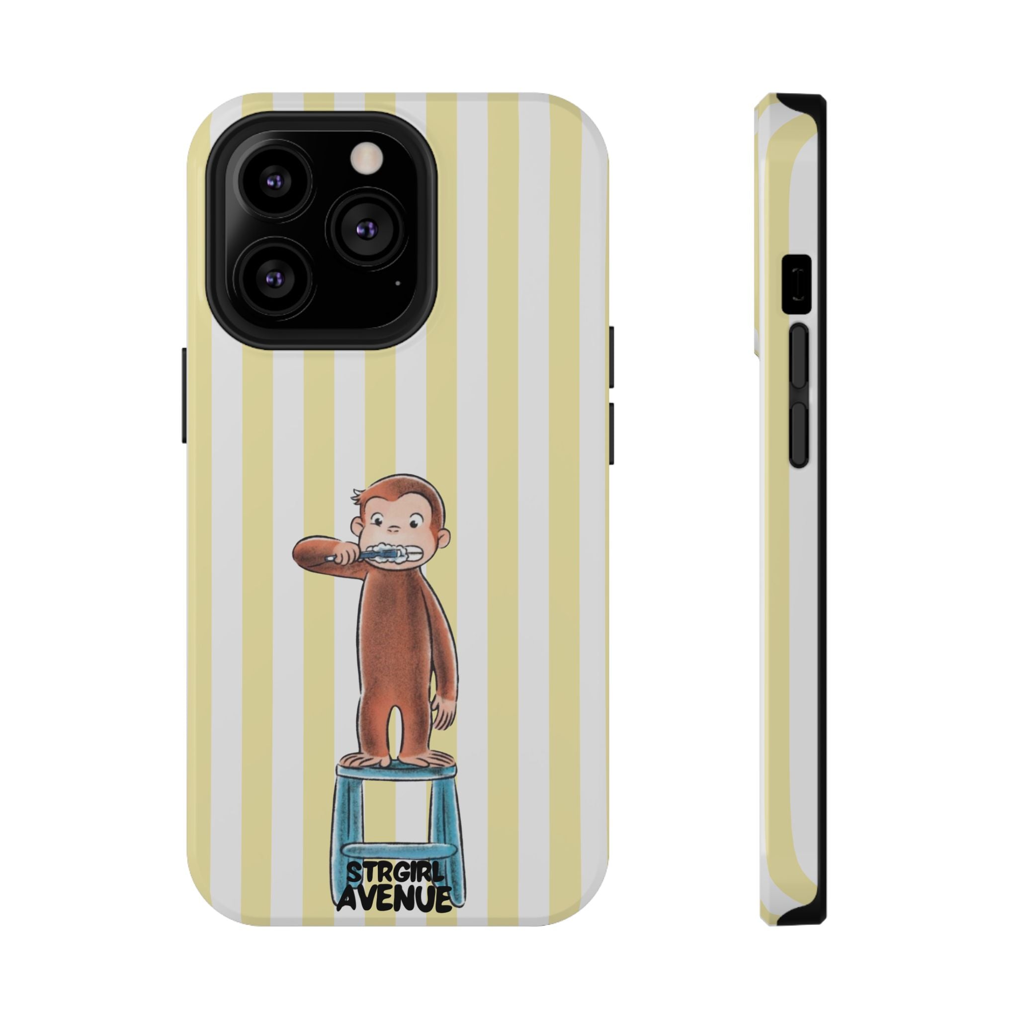 “curious George 3” protective phone case