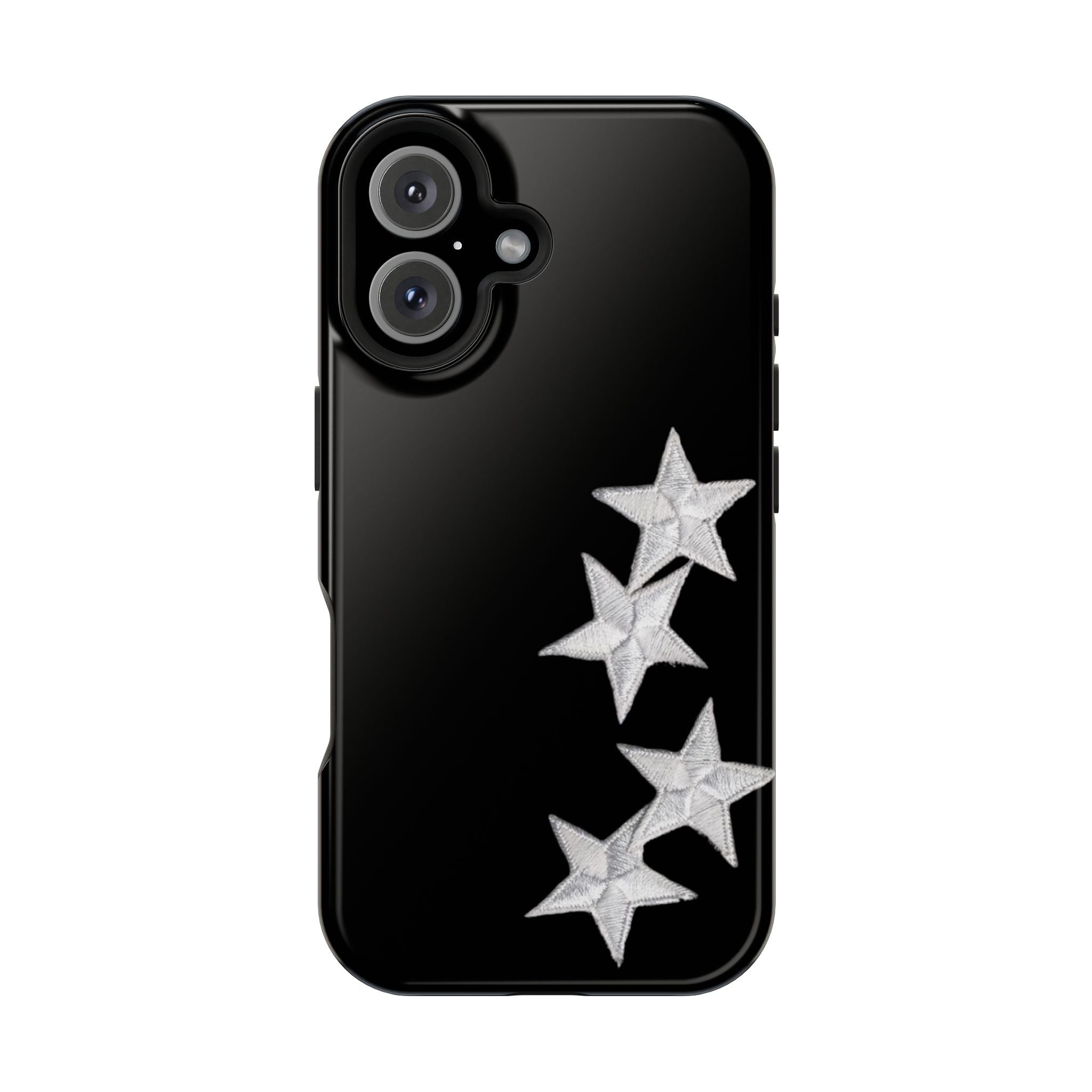 “silver stars” protective phone case