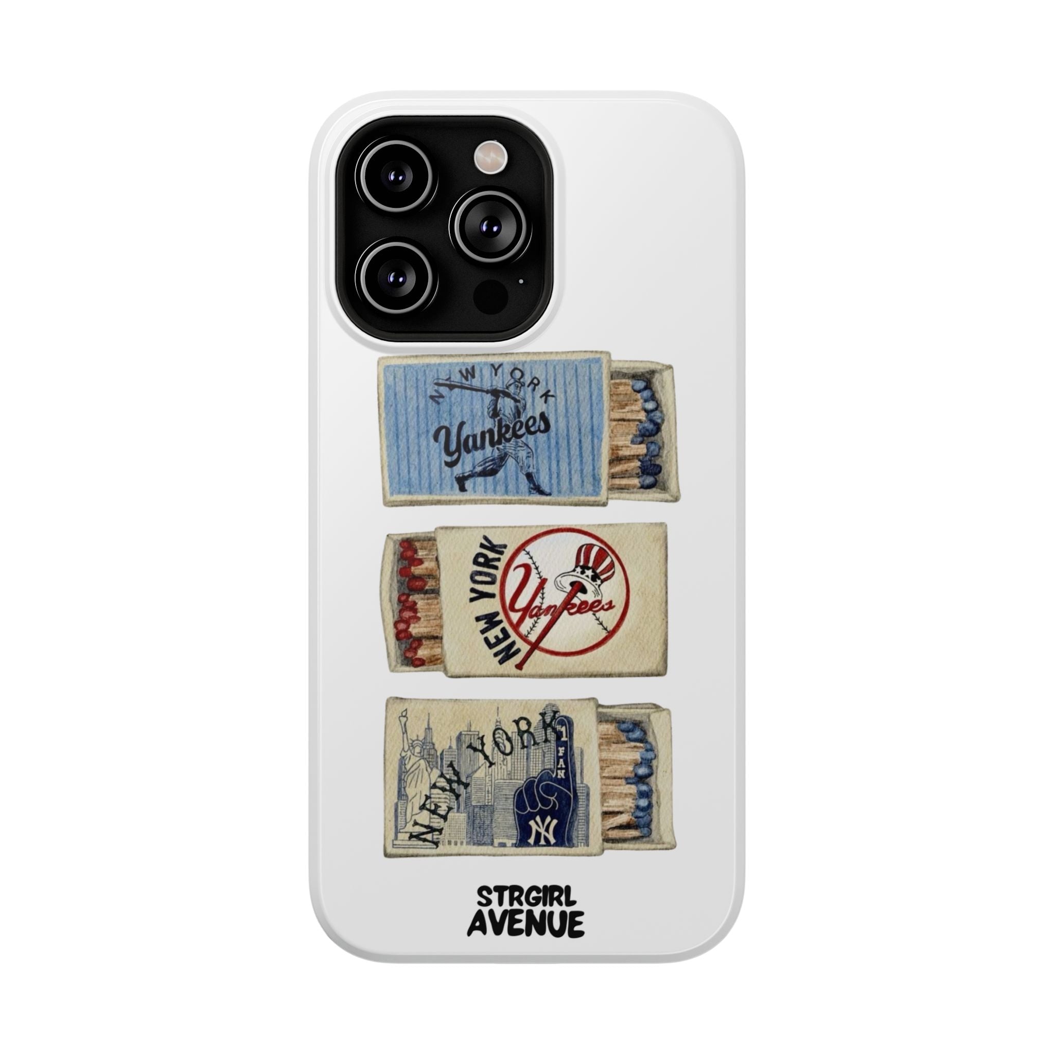 “Yankees match” protective phone case