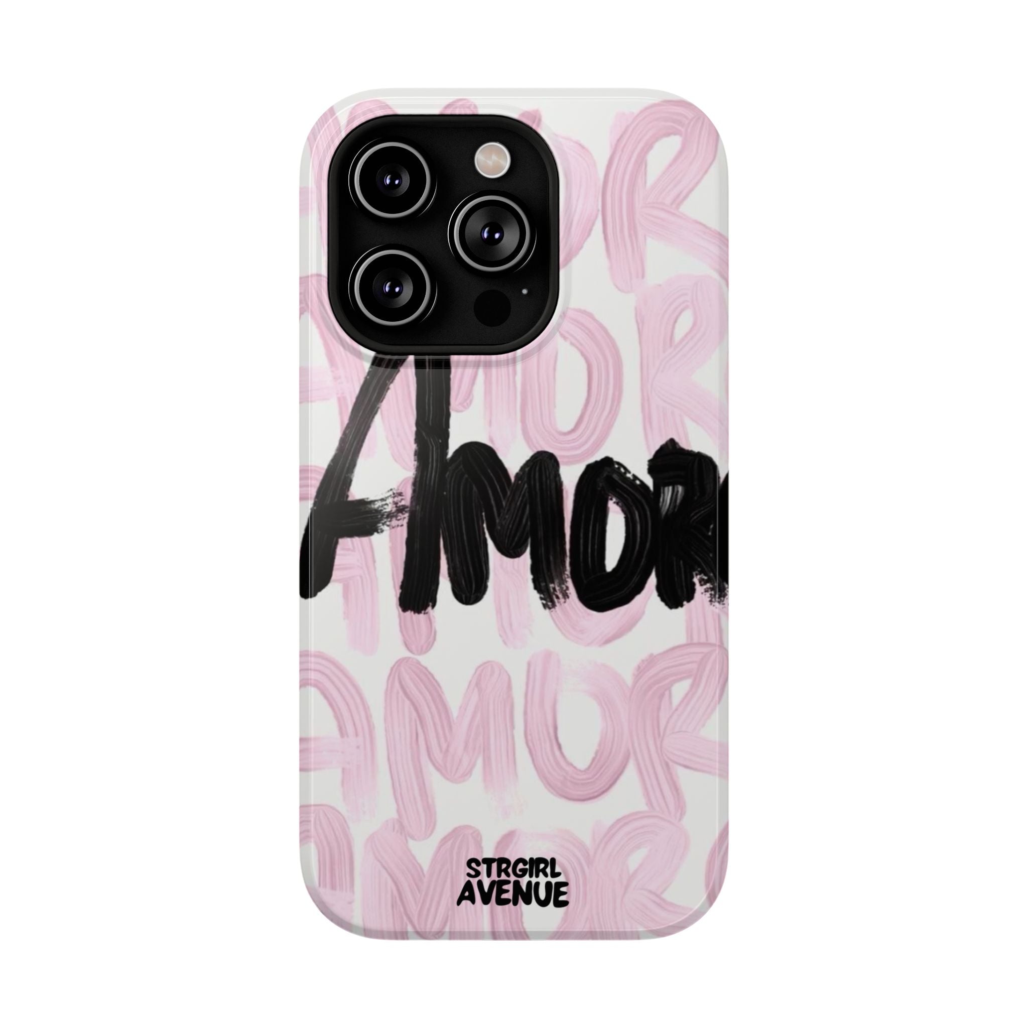“amore” protective phone case