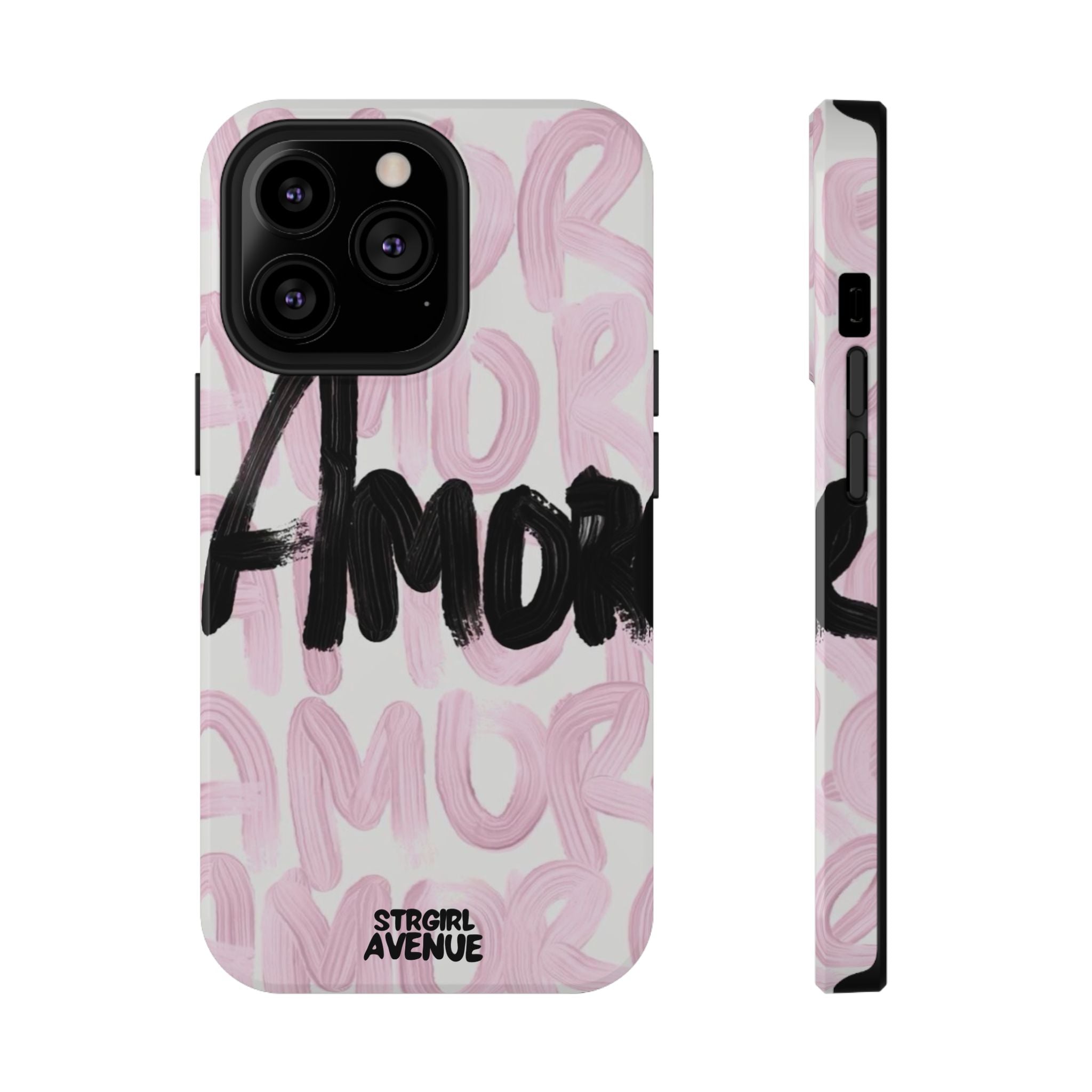 “amore” protective phone case