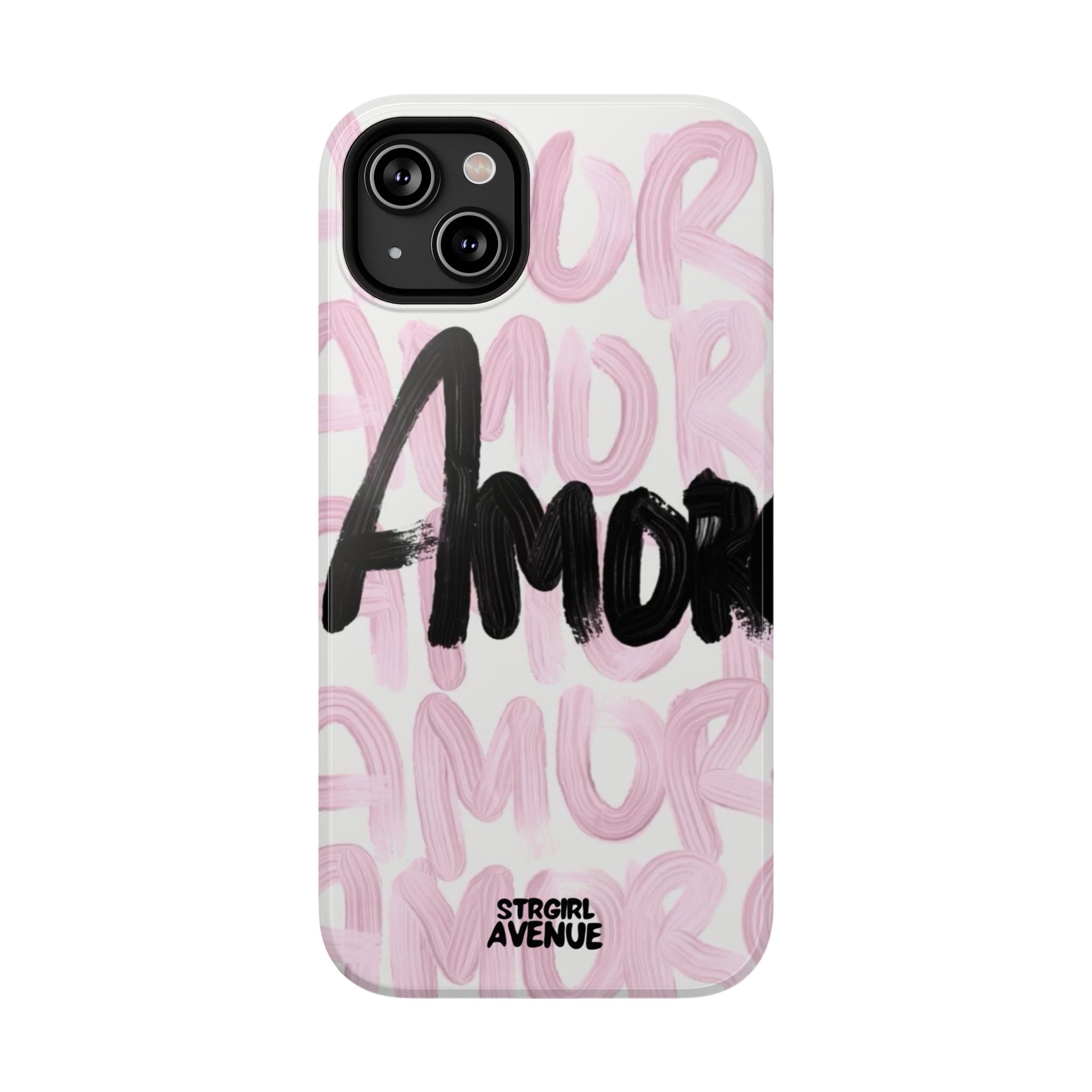 “amore” protective phone case