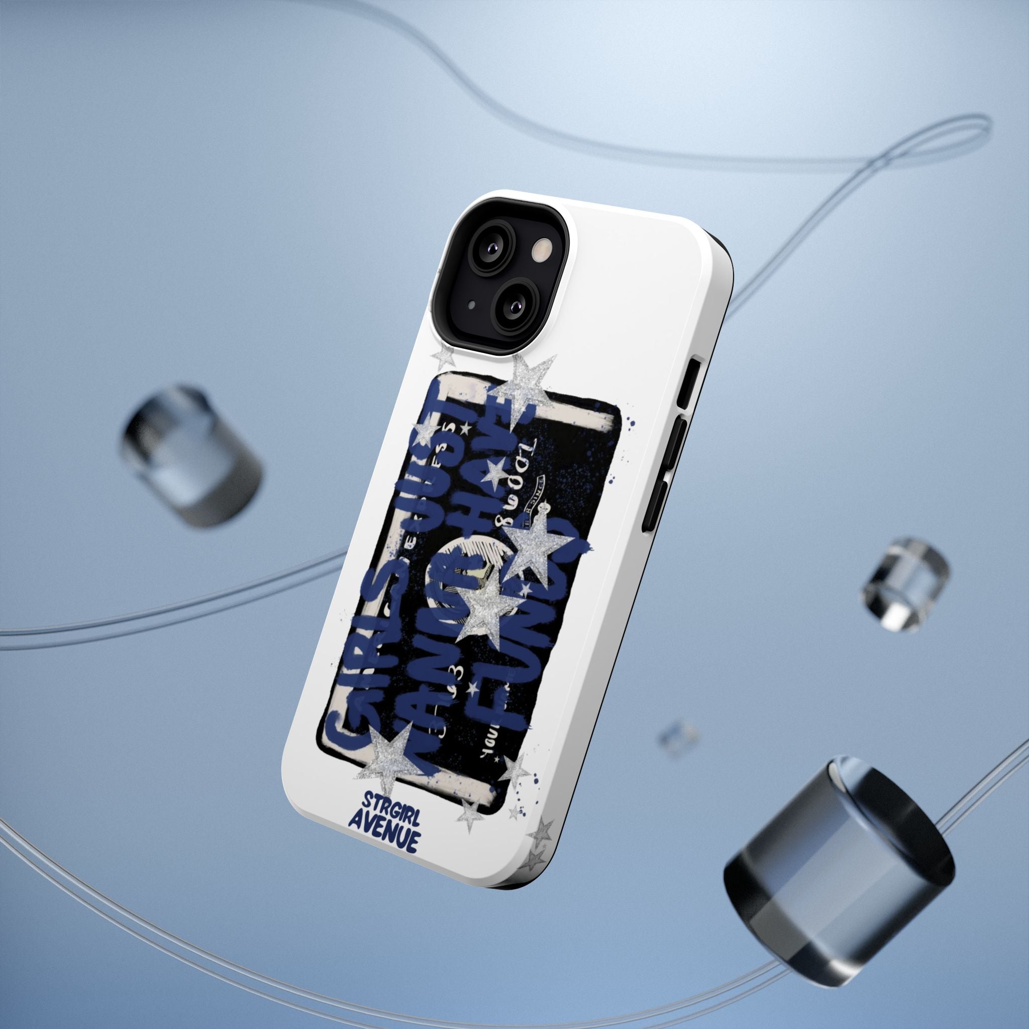 “wanna have funds” protective phone case