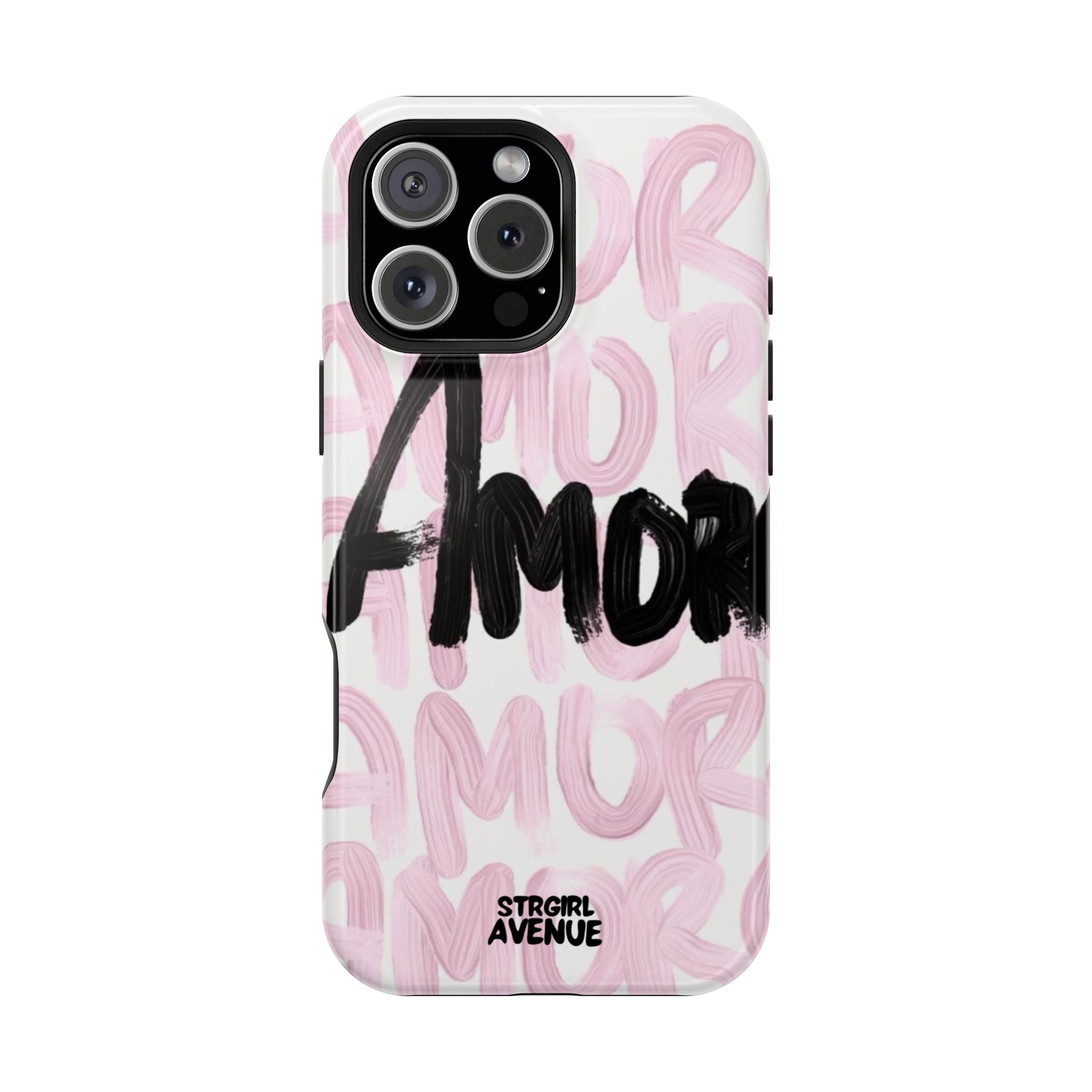 “amore” protective phone case